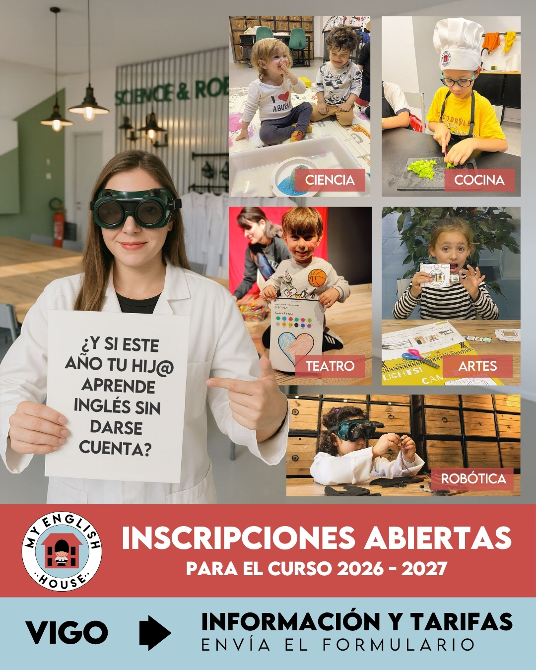 My English House Academy Facebook ad