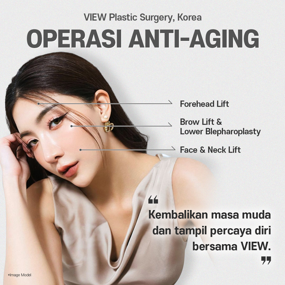 Bedah Plastik View - Korea Facebook ad: Yuk kembali muda bersama View Plastic Surgery.
