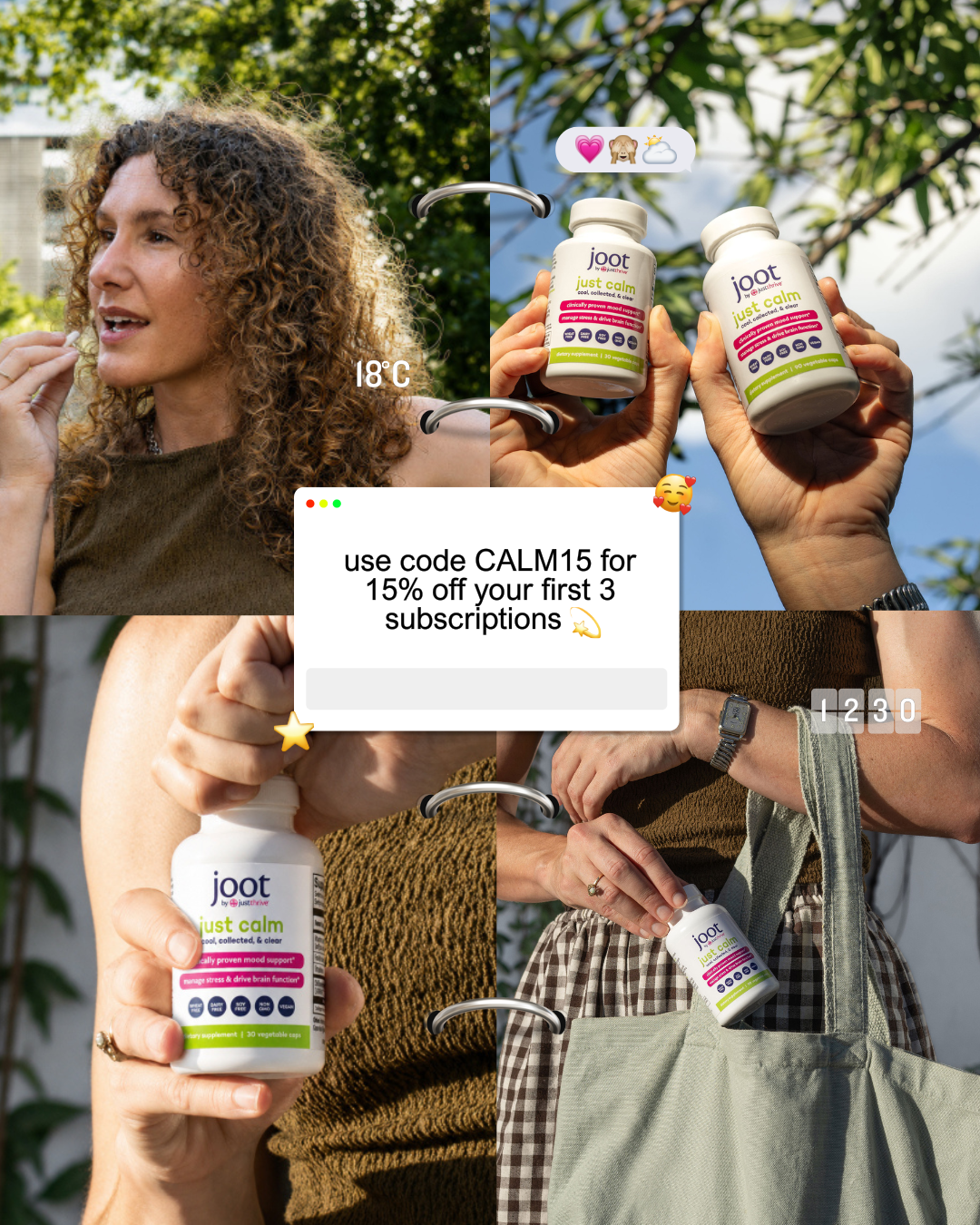 Just Thrive Facebook ad