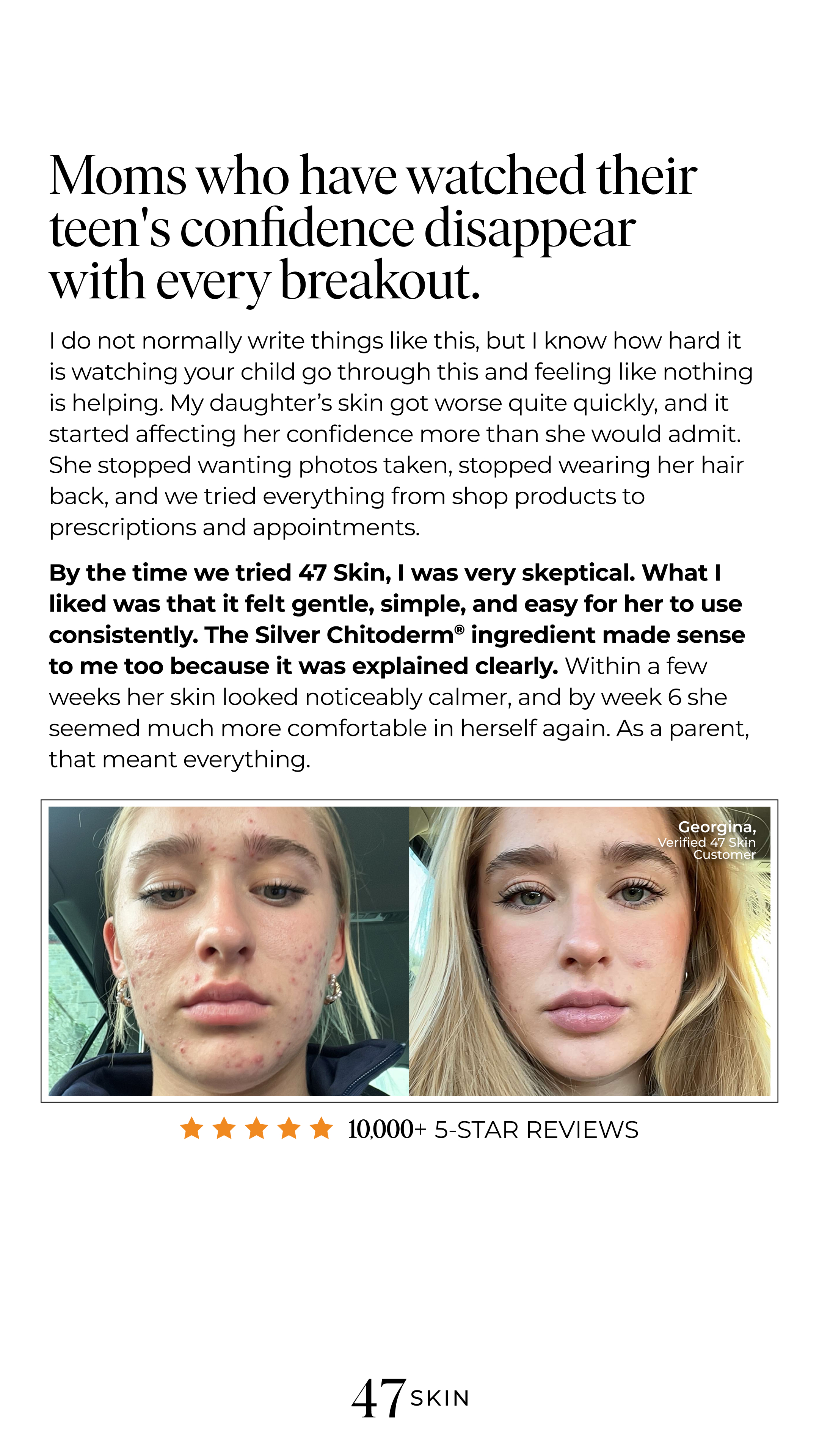 47Skin Facebook ad