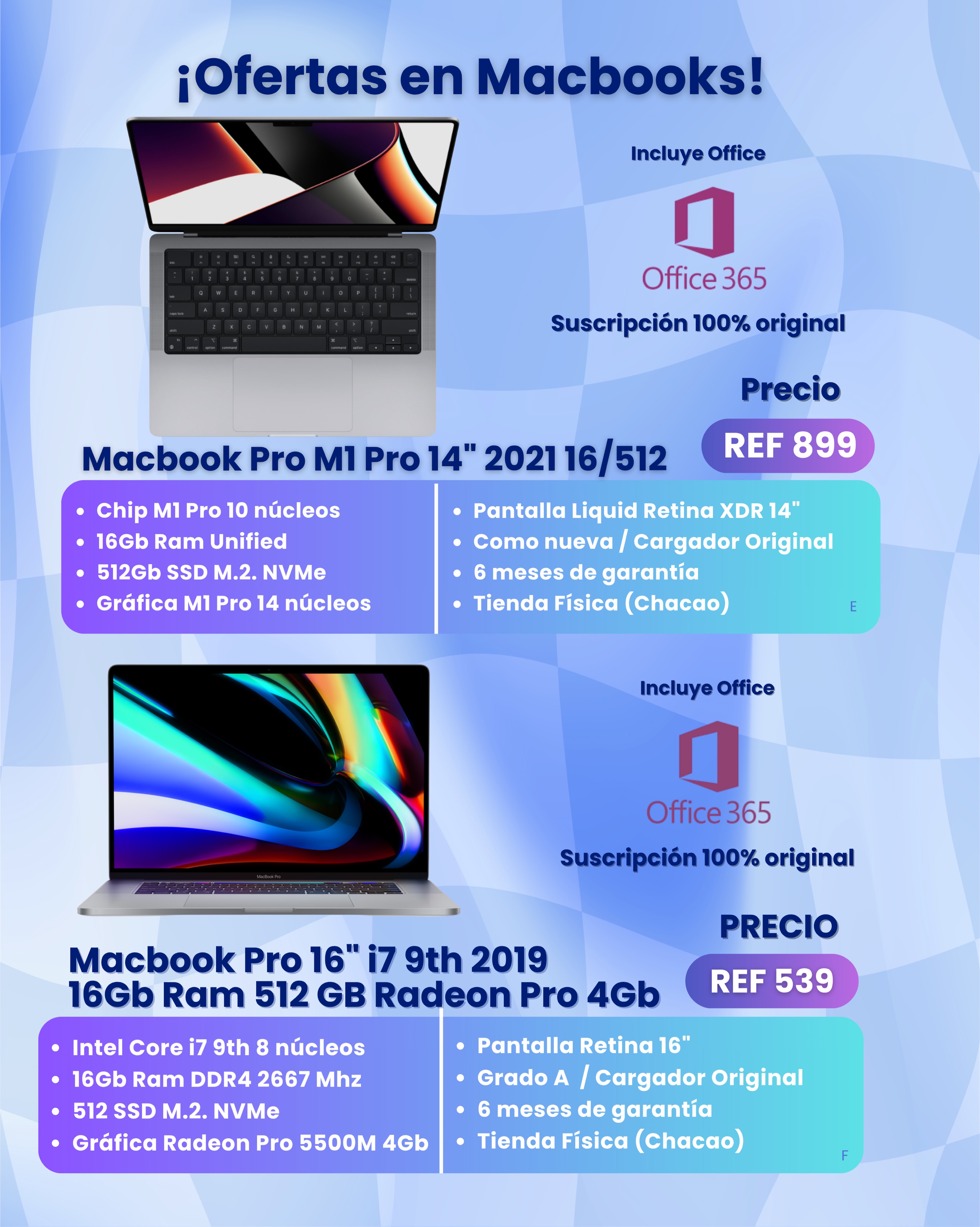 TecnoReal I Venta de equipos electrónicos Facebook ad: Encuentra la MacBook ideal para estudiar, trabajar, diseñar…