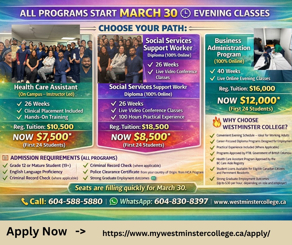 Westminster College Facebook ad