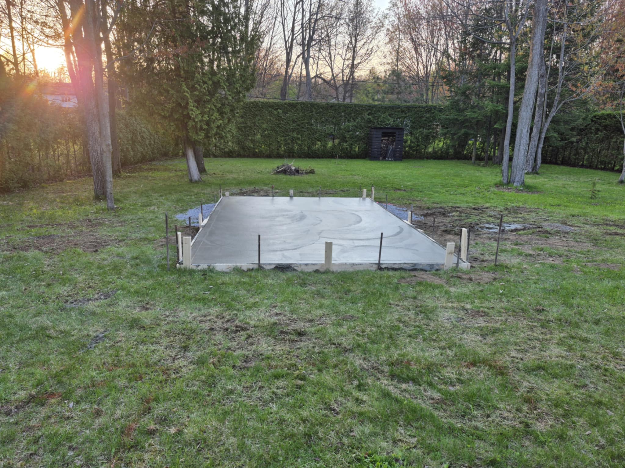 Béton Marc L'Heureux Facebook ad: Un projet de bétonnage?