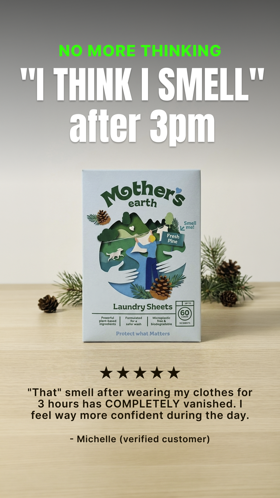 Mothers Earth Facebook ad