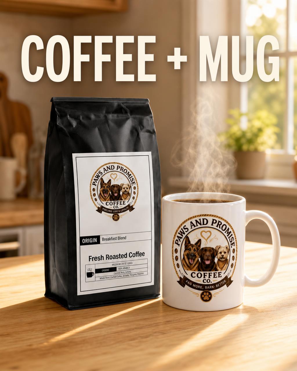 Paws and Promise Coffee Facebook ad
