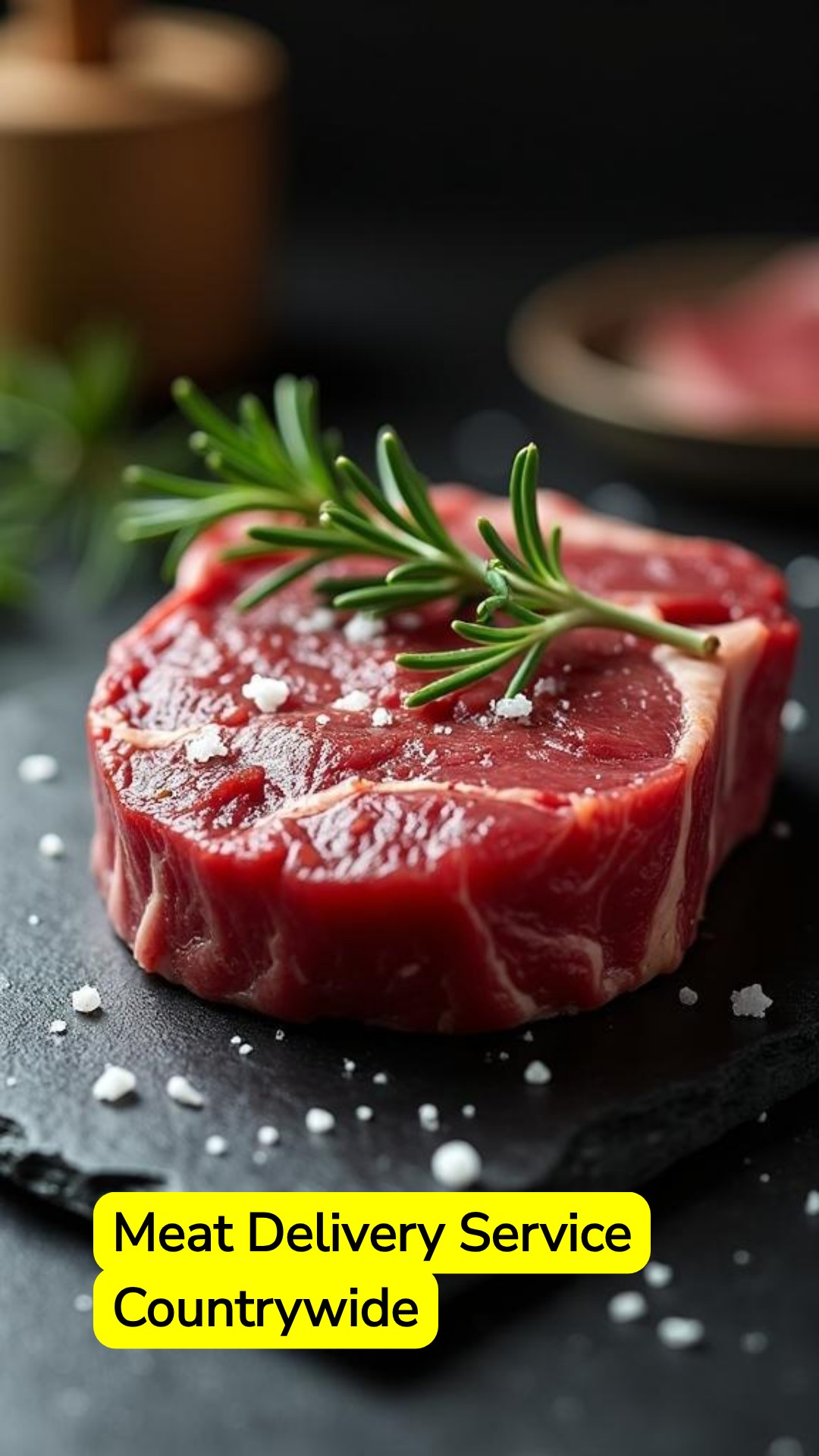 PremierGuide Glance Facebook ad: Meat Delivery Service Countrywide!