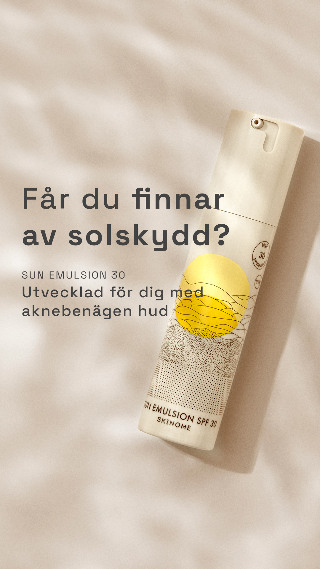 Skinome Facebook ad