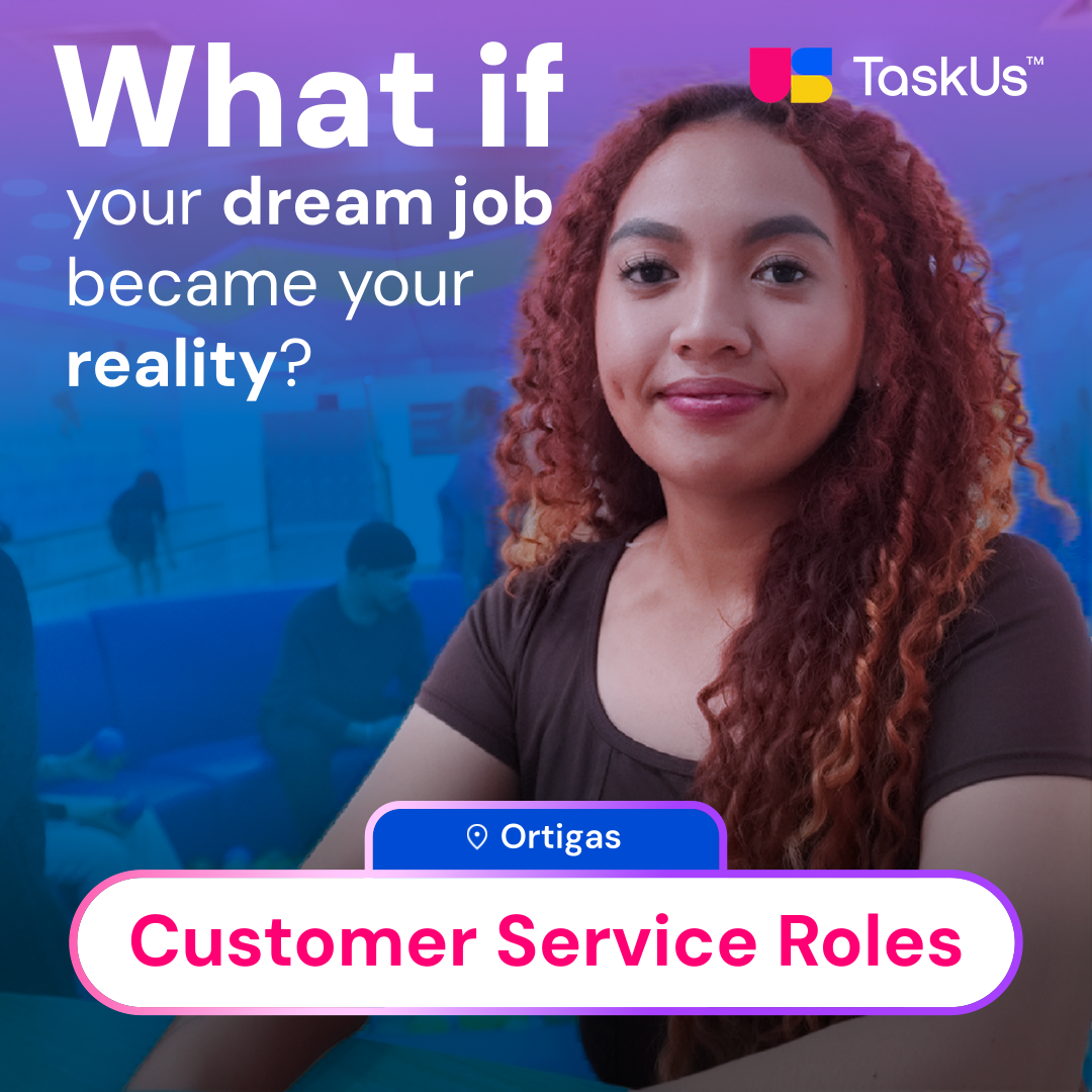 TaskUs Facebook ad