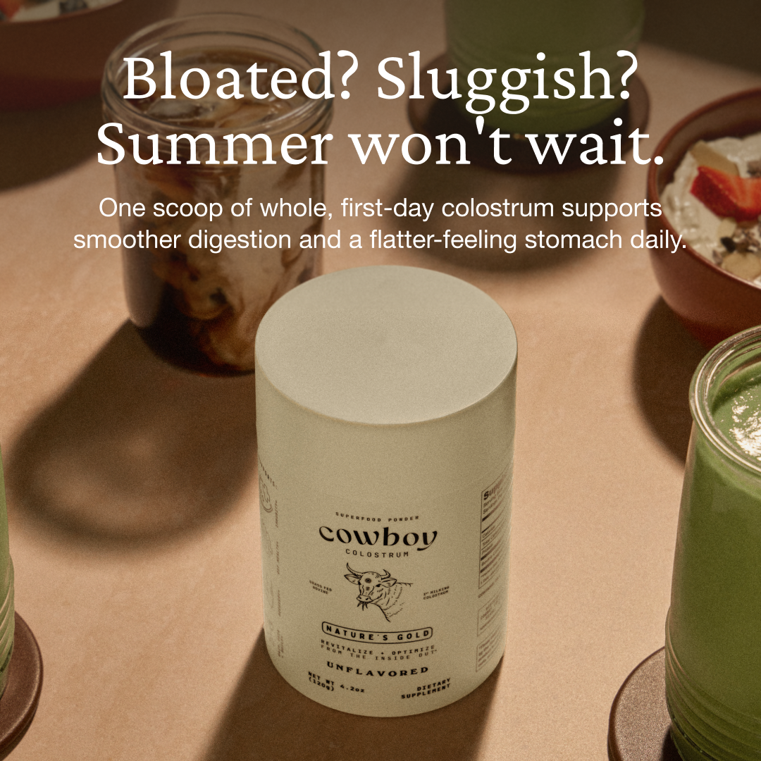 Cowboy Colostrum Facebook ad