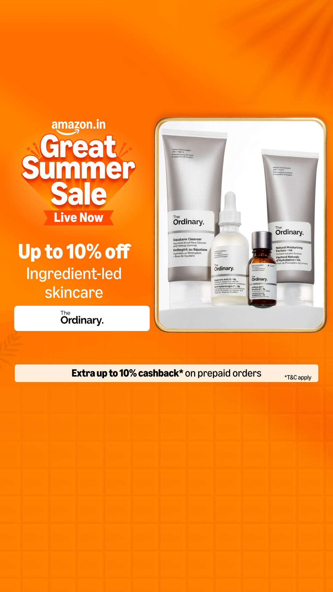 Amazon India Facebook ad