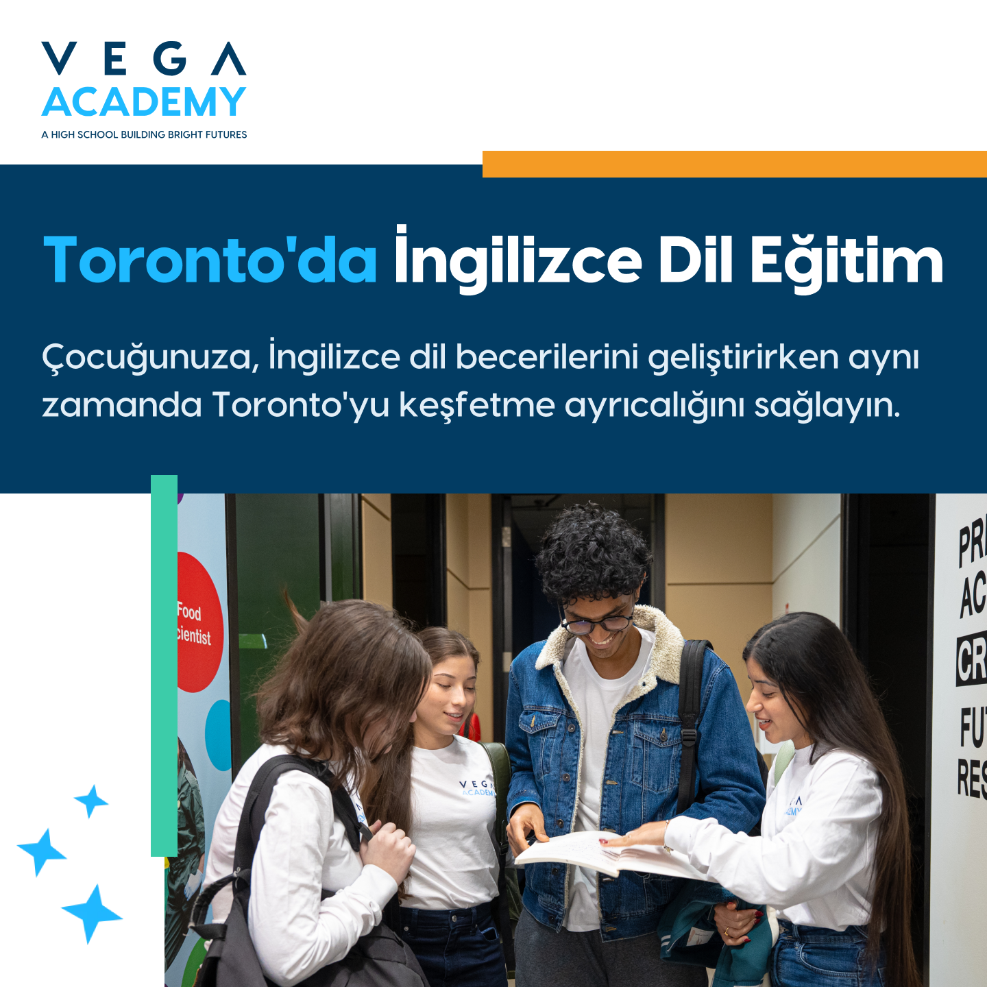 VEGA Academy Facebook ad from Mar 14, 2026