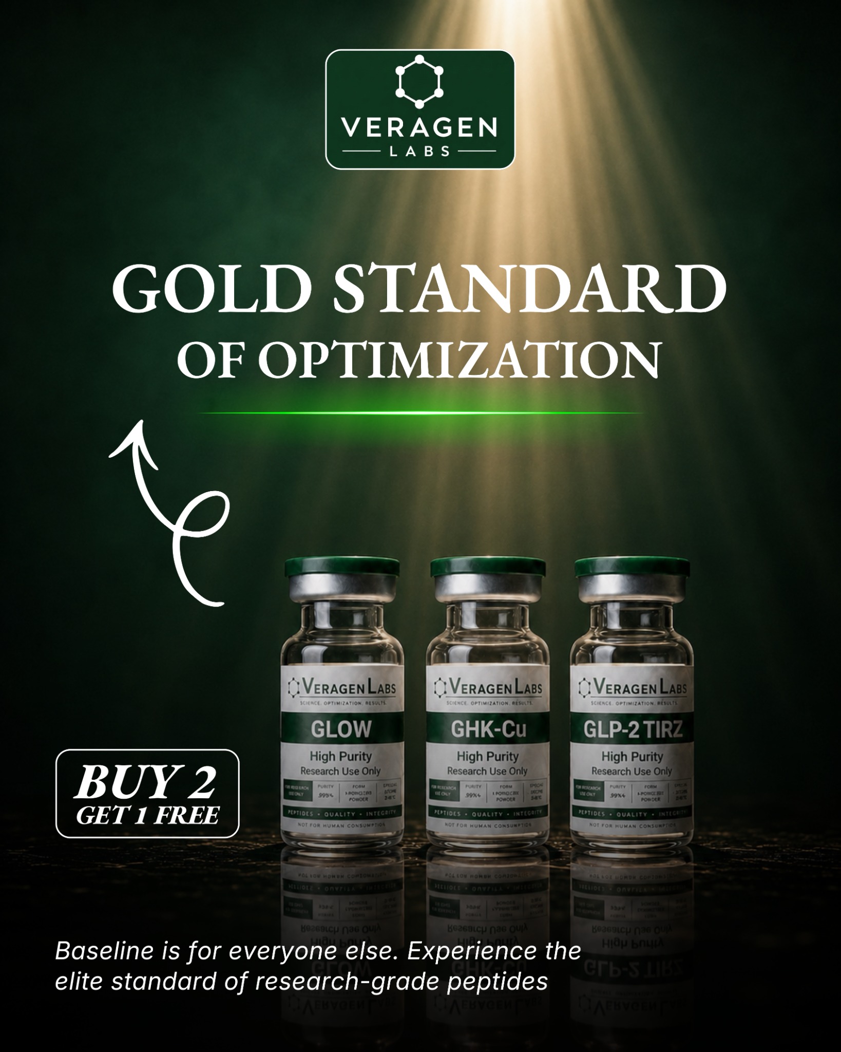 Verage Facebook ad: Shop Research Materials