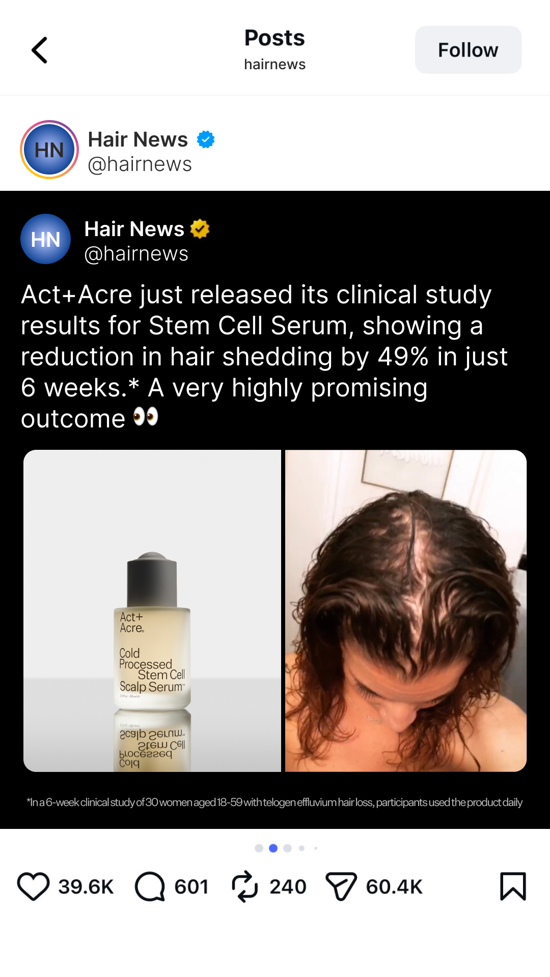 ActandAcre Facebook ad