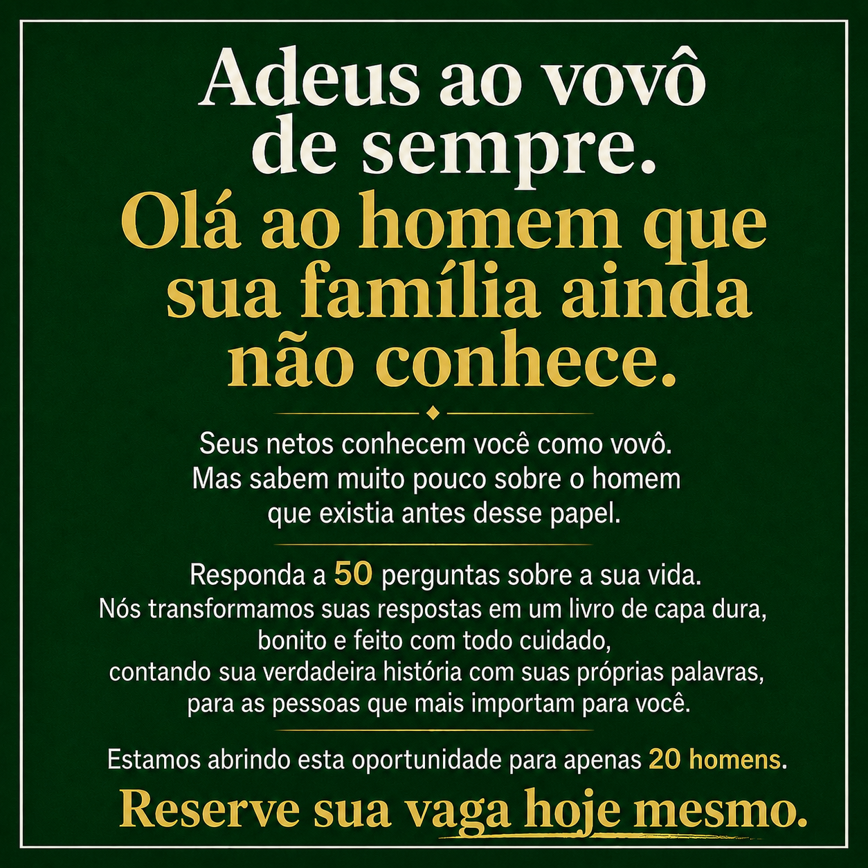 Memowrite Facebook ad