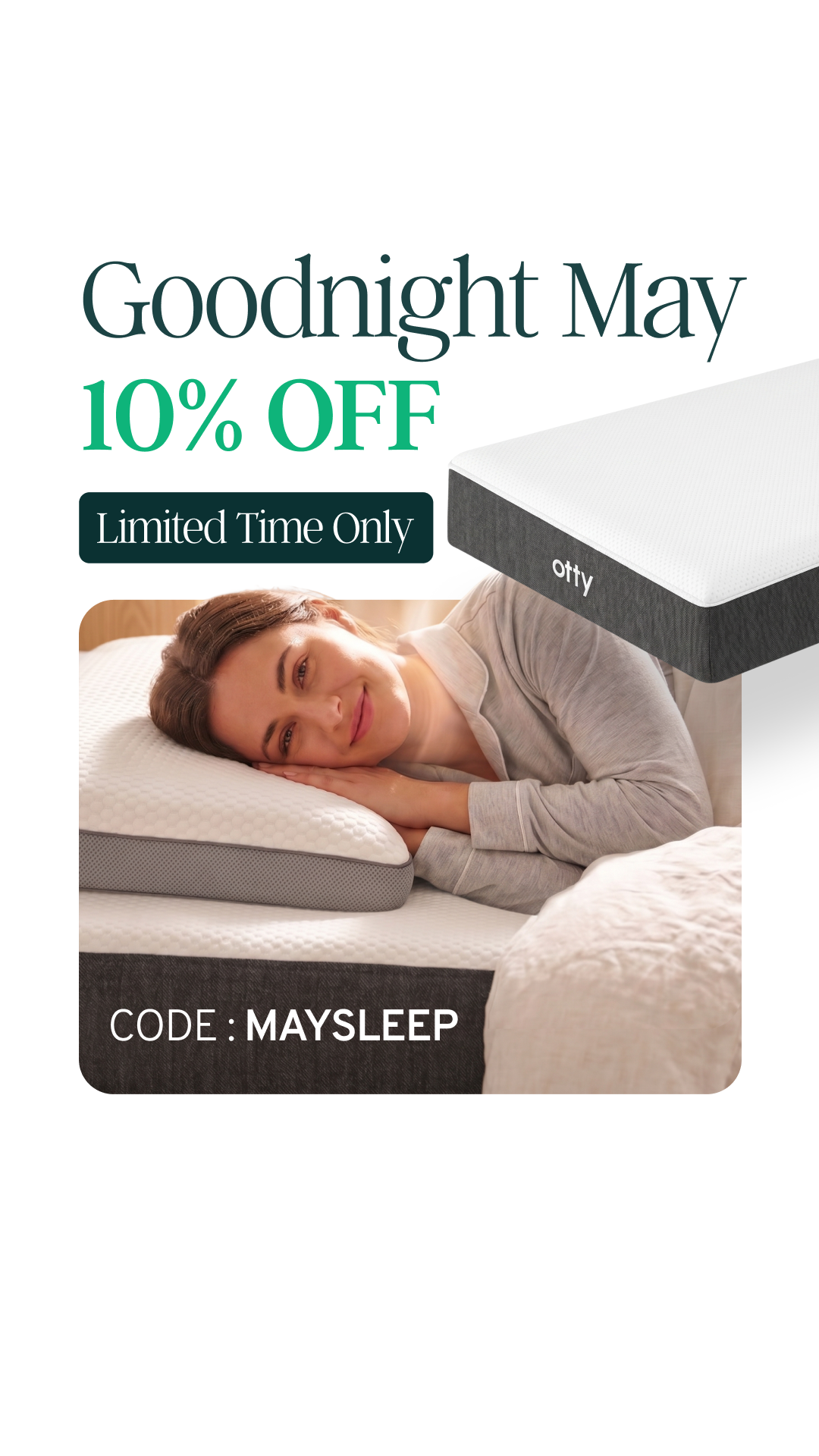 OTTY Mattress Facebook ad
