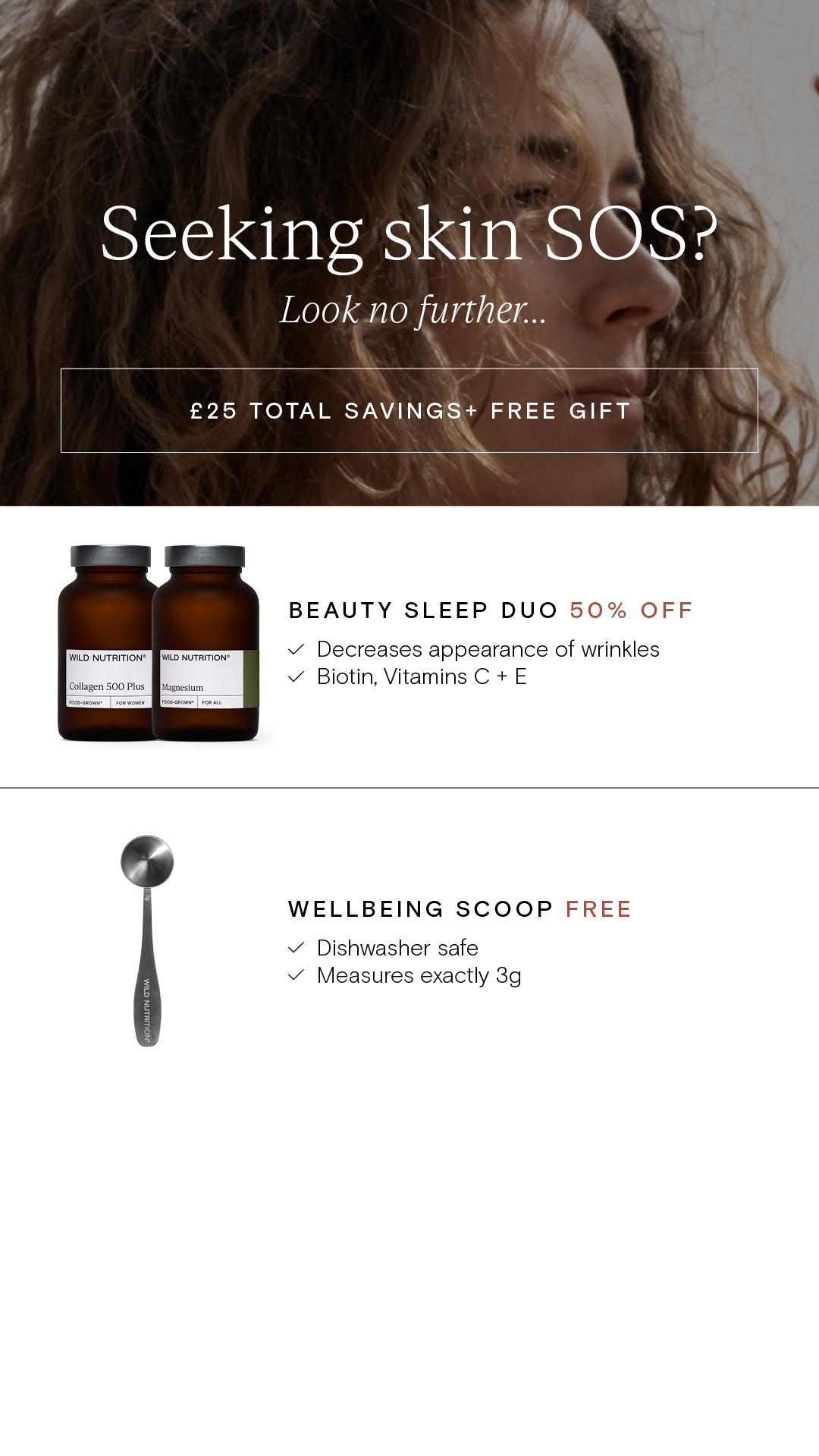 Wild Nutrition Facebook ad