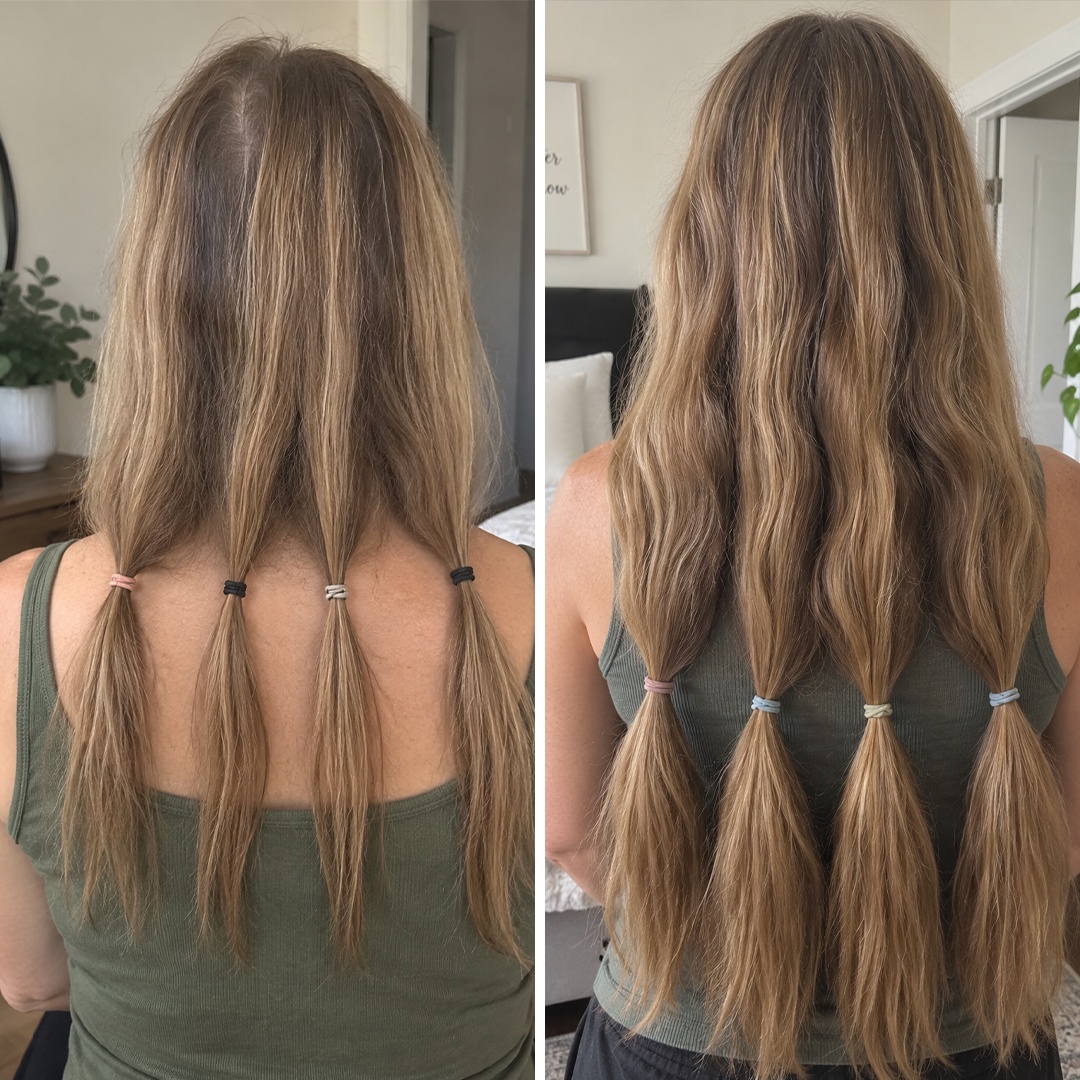 James Kilgour, MD Facebook ad: Wash day shedding.