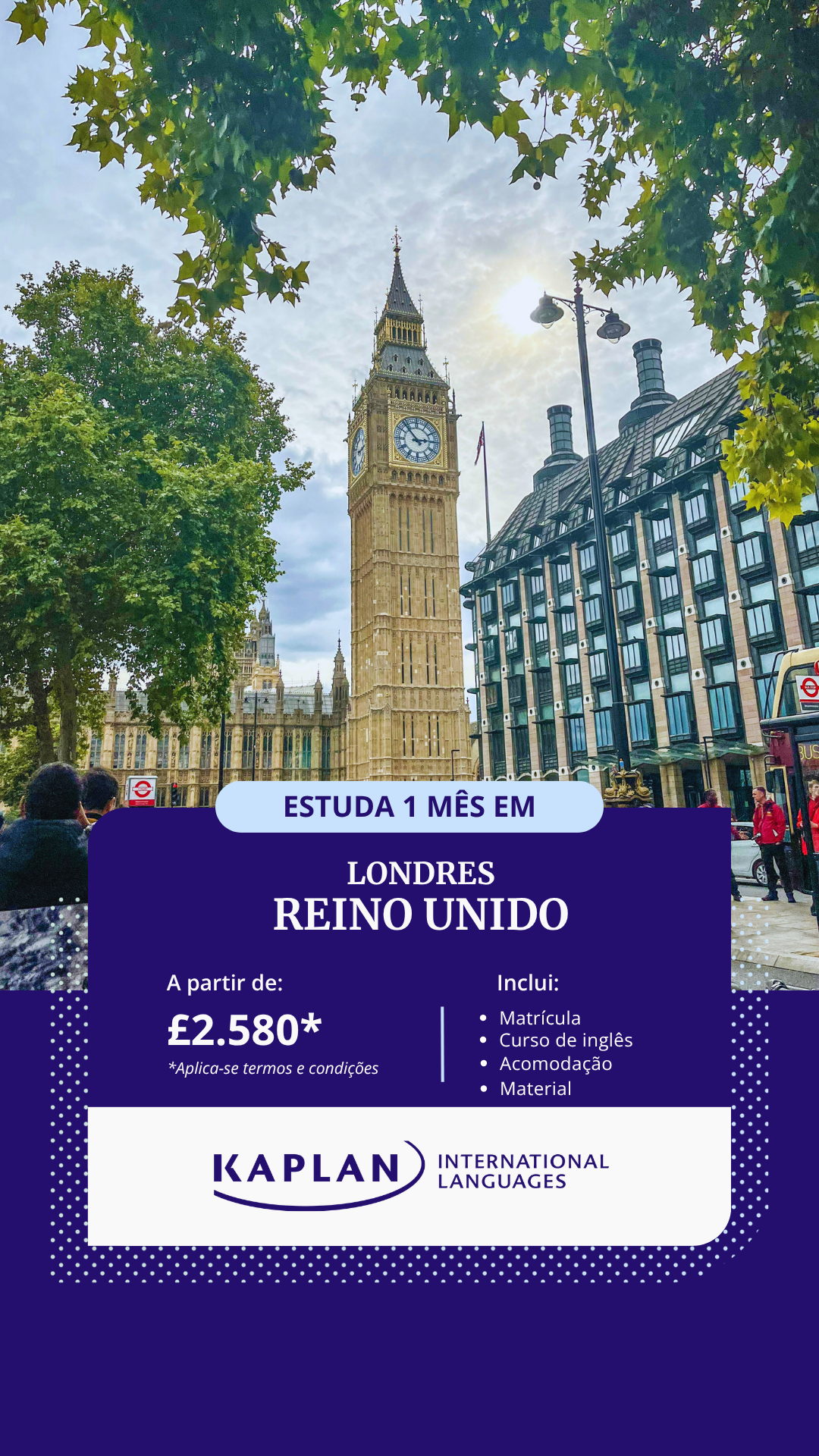 Kaplan International Languages - Brasil Facebook ad