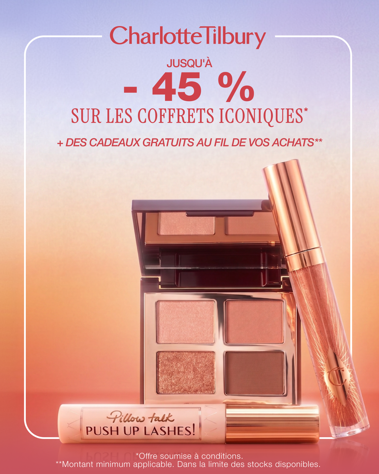 Charlotte Tilbury Facebook ad