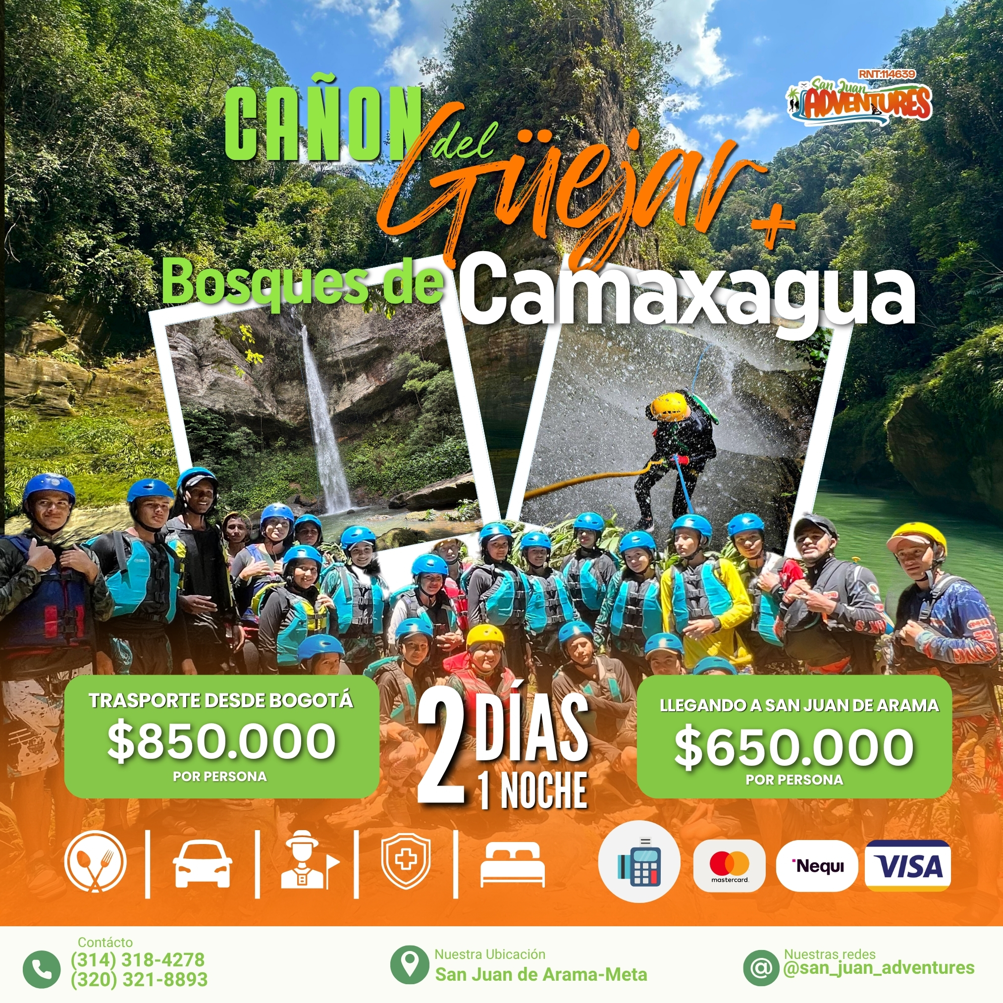 San Juan Adventures Facebook ad