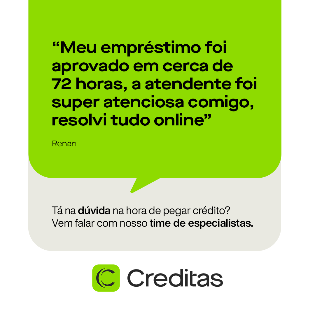 Creditas Facebook ad