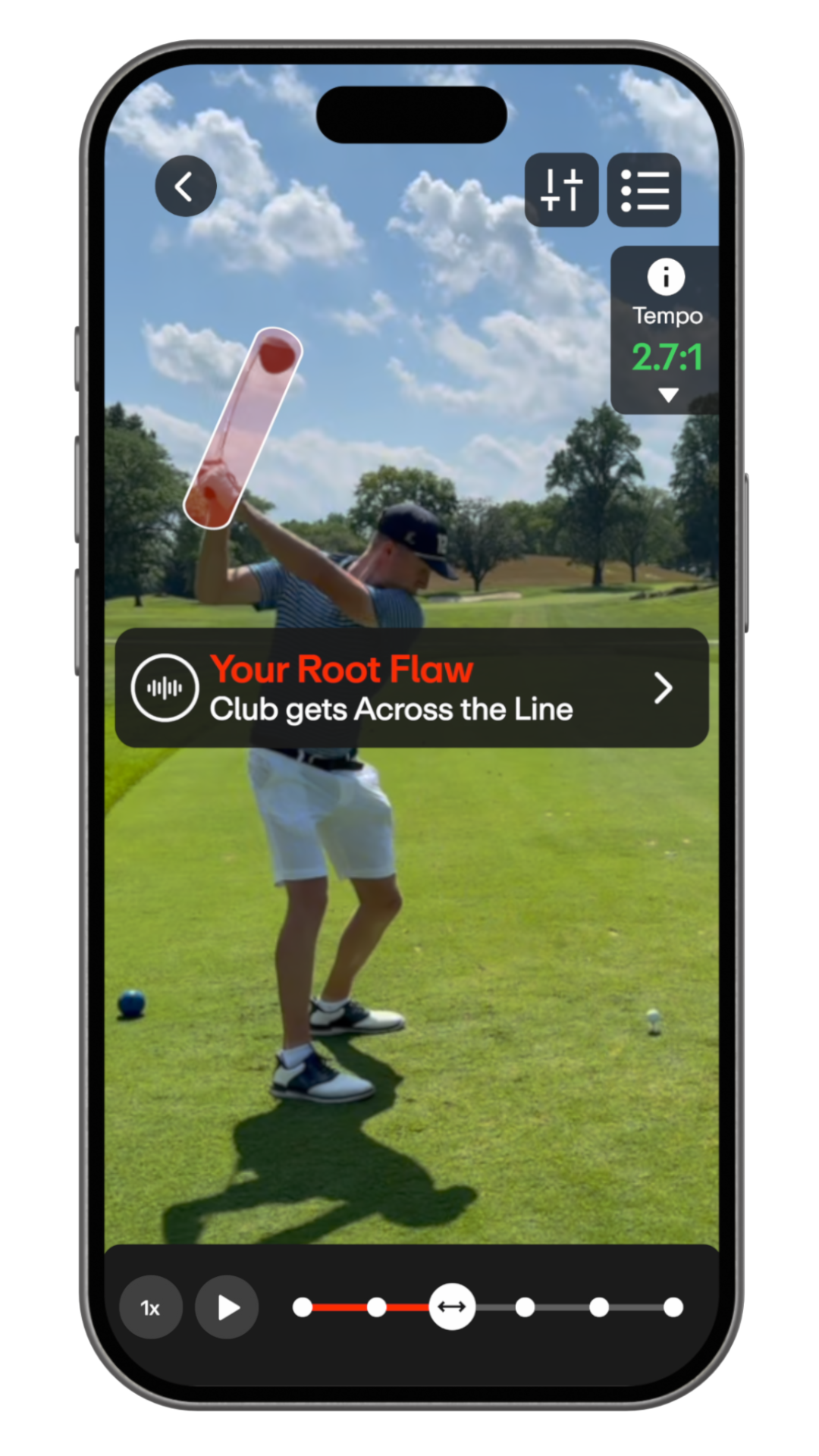 Performance Golf Facebook ad
