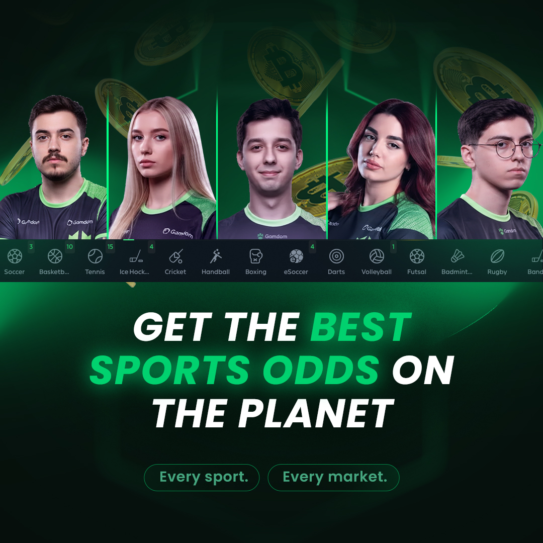 Gamdom Facebook ad