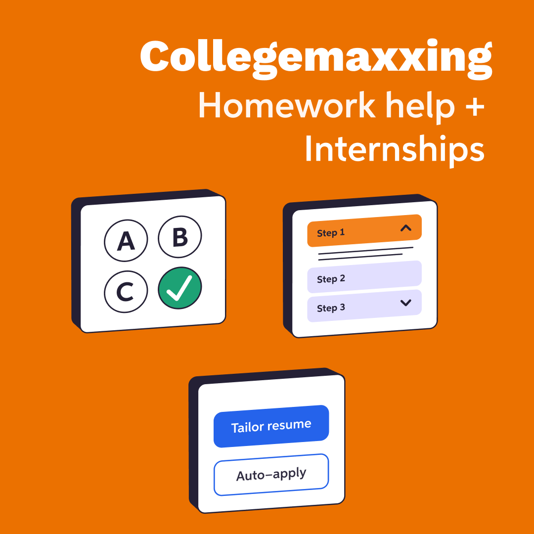 Chegg Facebook ad: Chegg does it for you