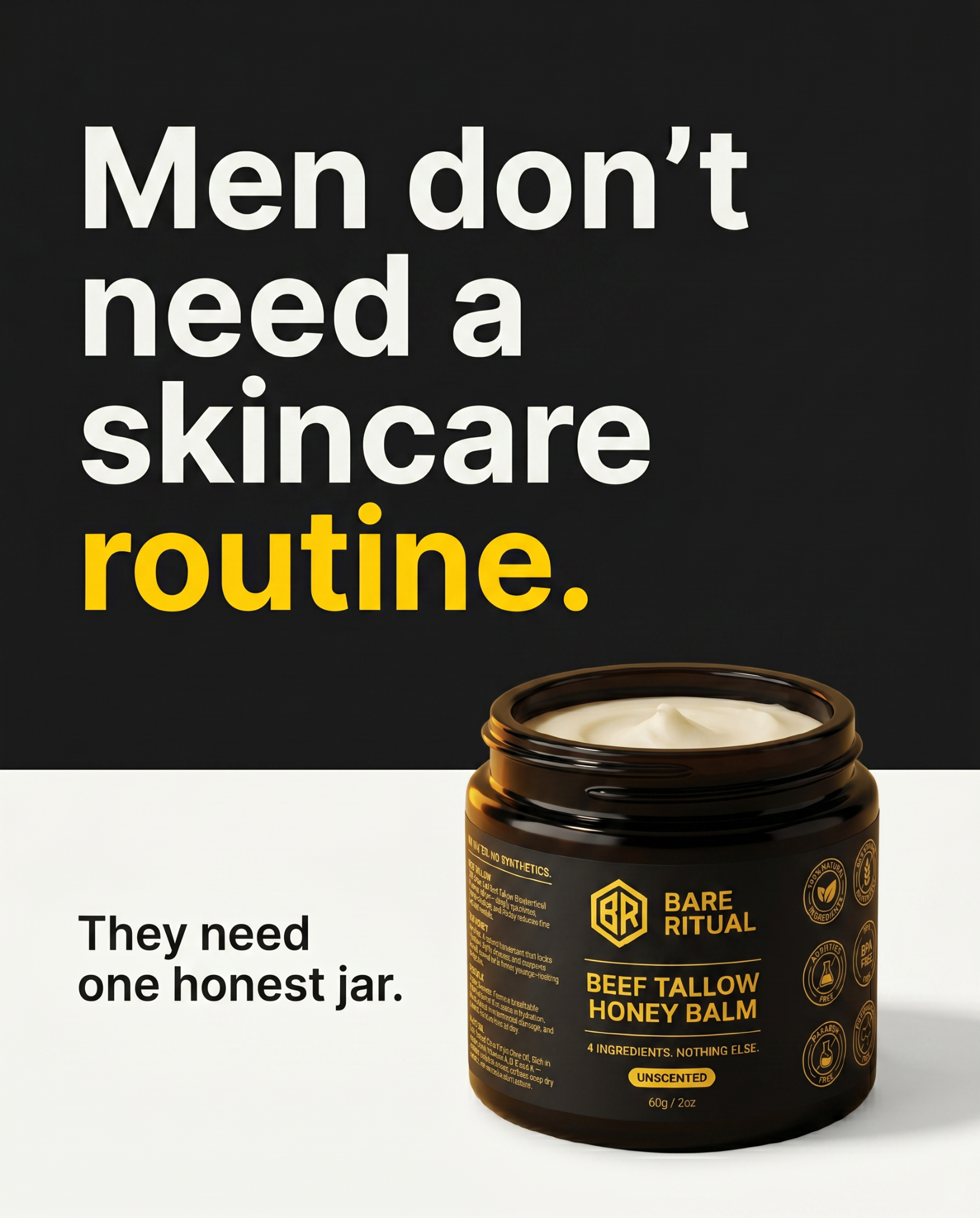 Bare Ritual Facebook ad