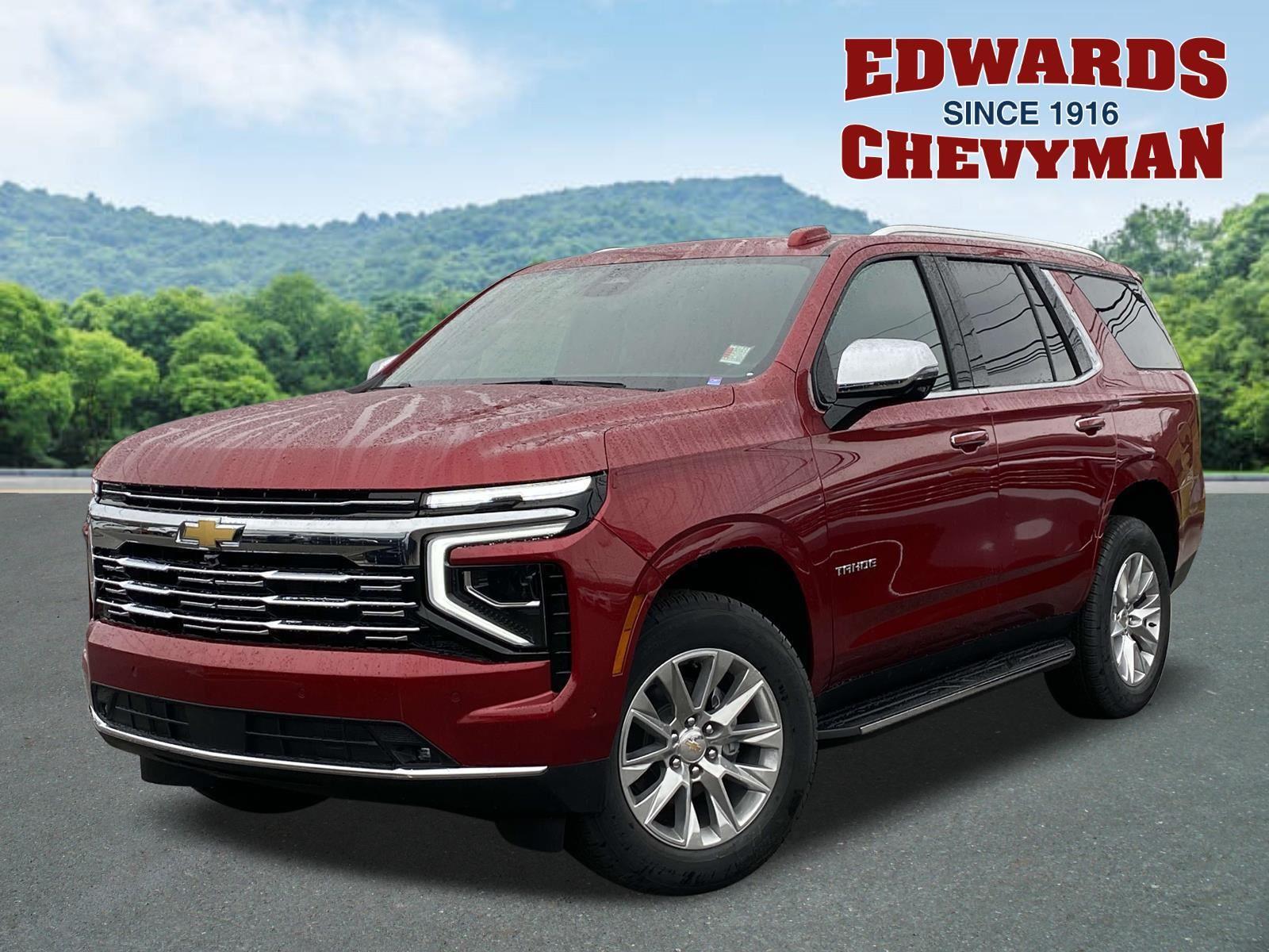 Edwards Chevrolet Downtown Facebook ad: Shop For Your Next New Chevrolet Tahoe SUV…