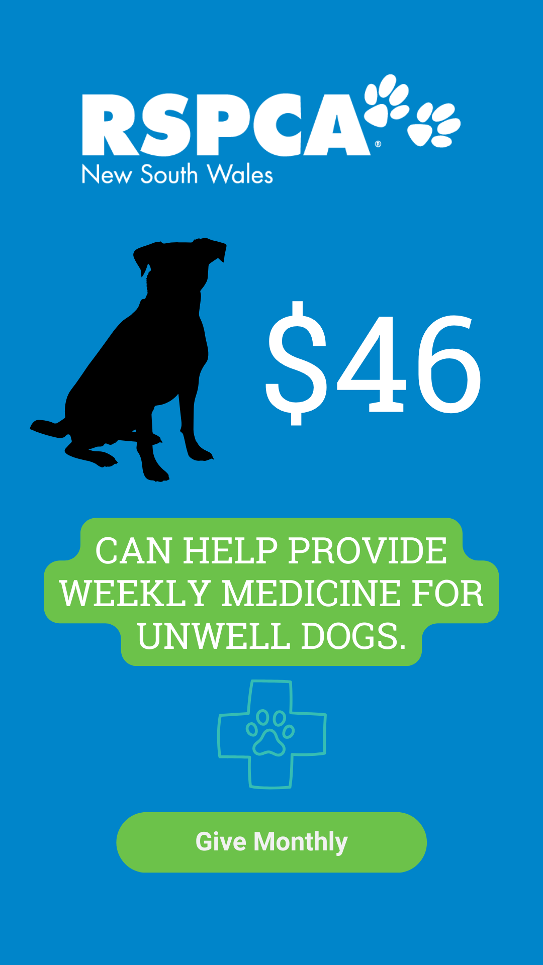 RSPCA NSW Facebook ad