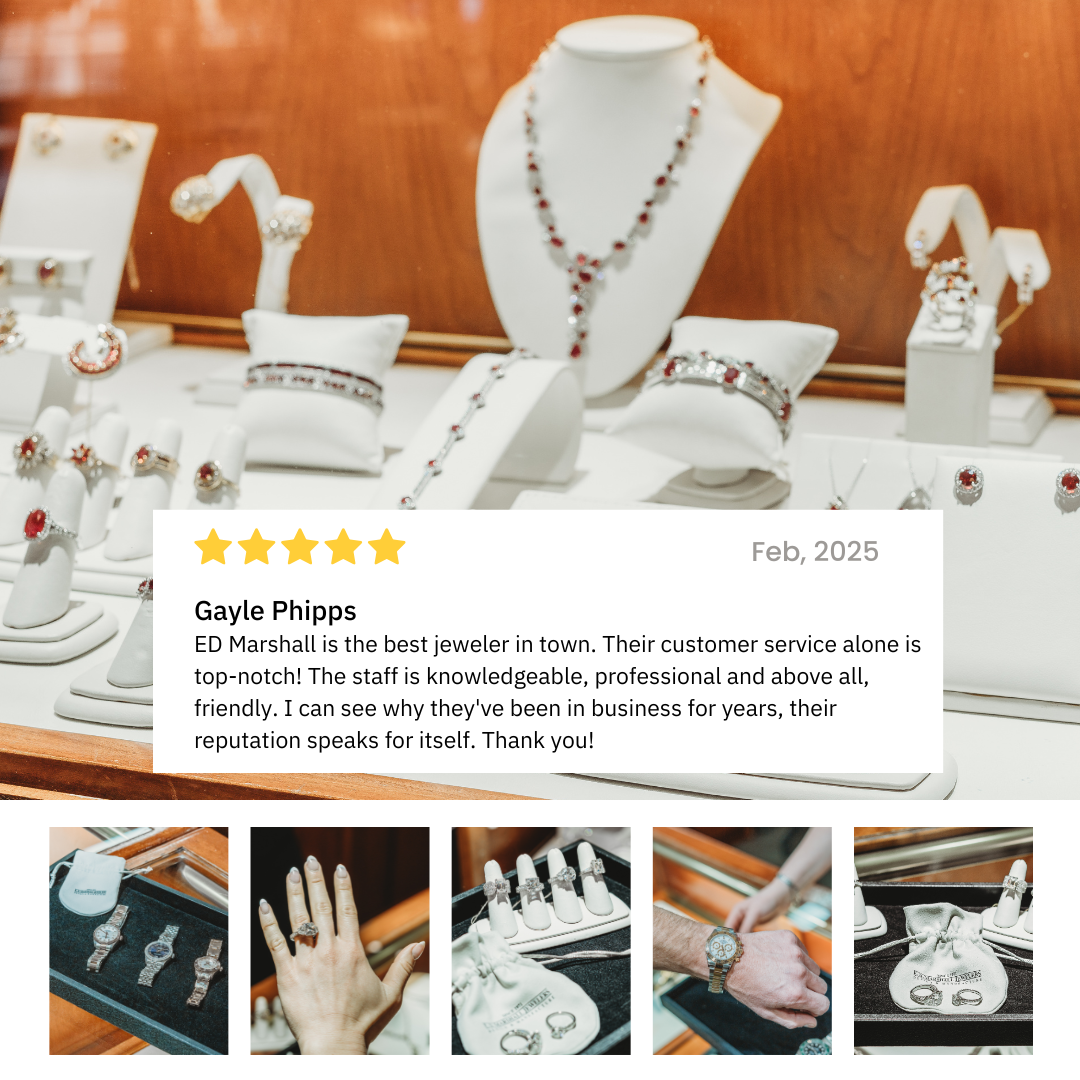 E.D. Marshall Jewelers Facebook ad