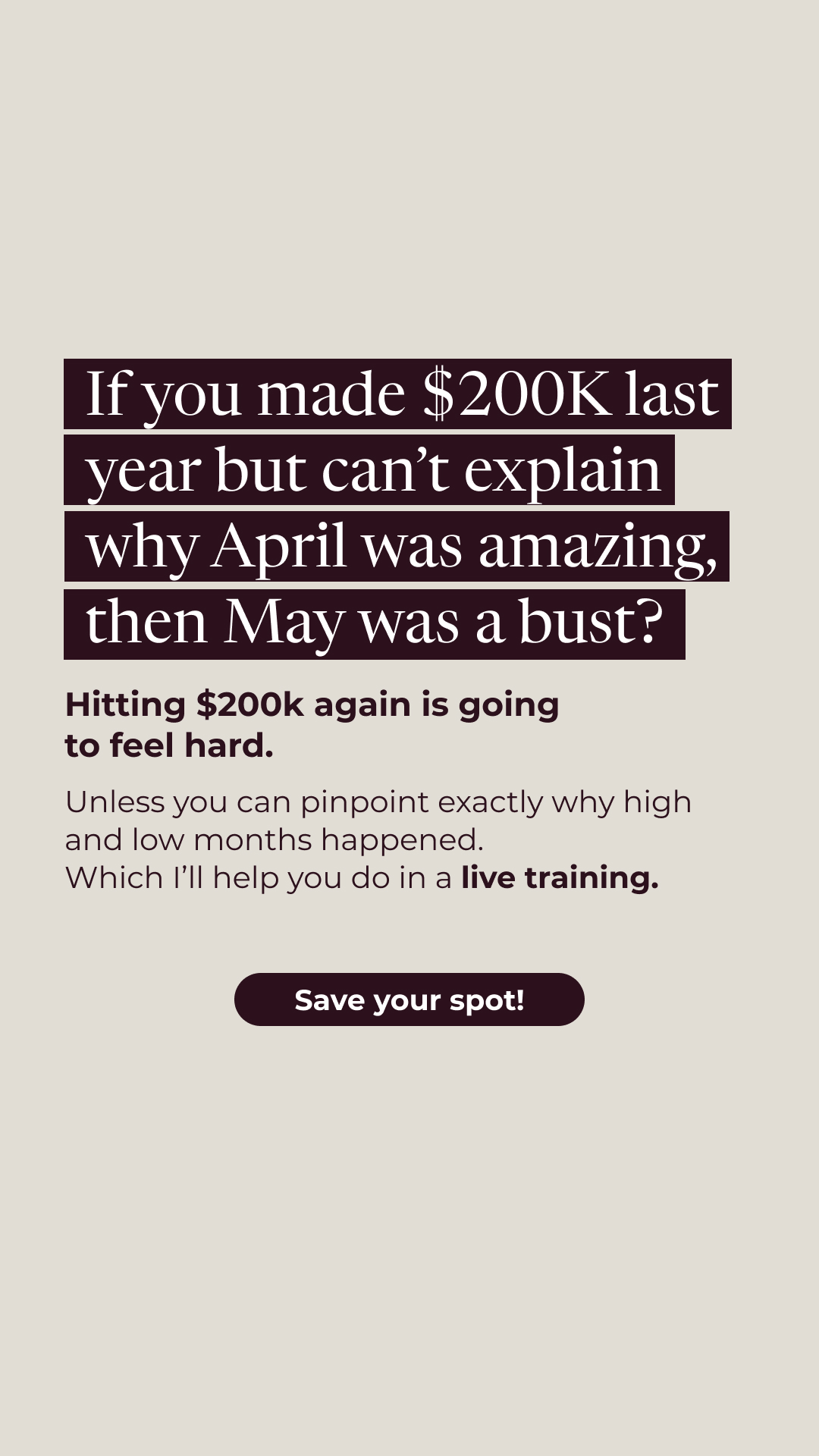 Amy Porterfield Facebook ad