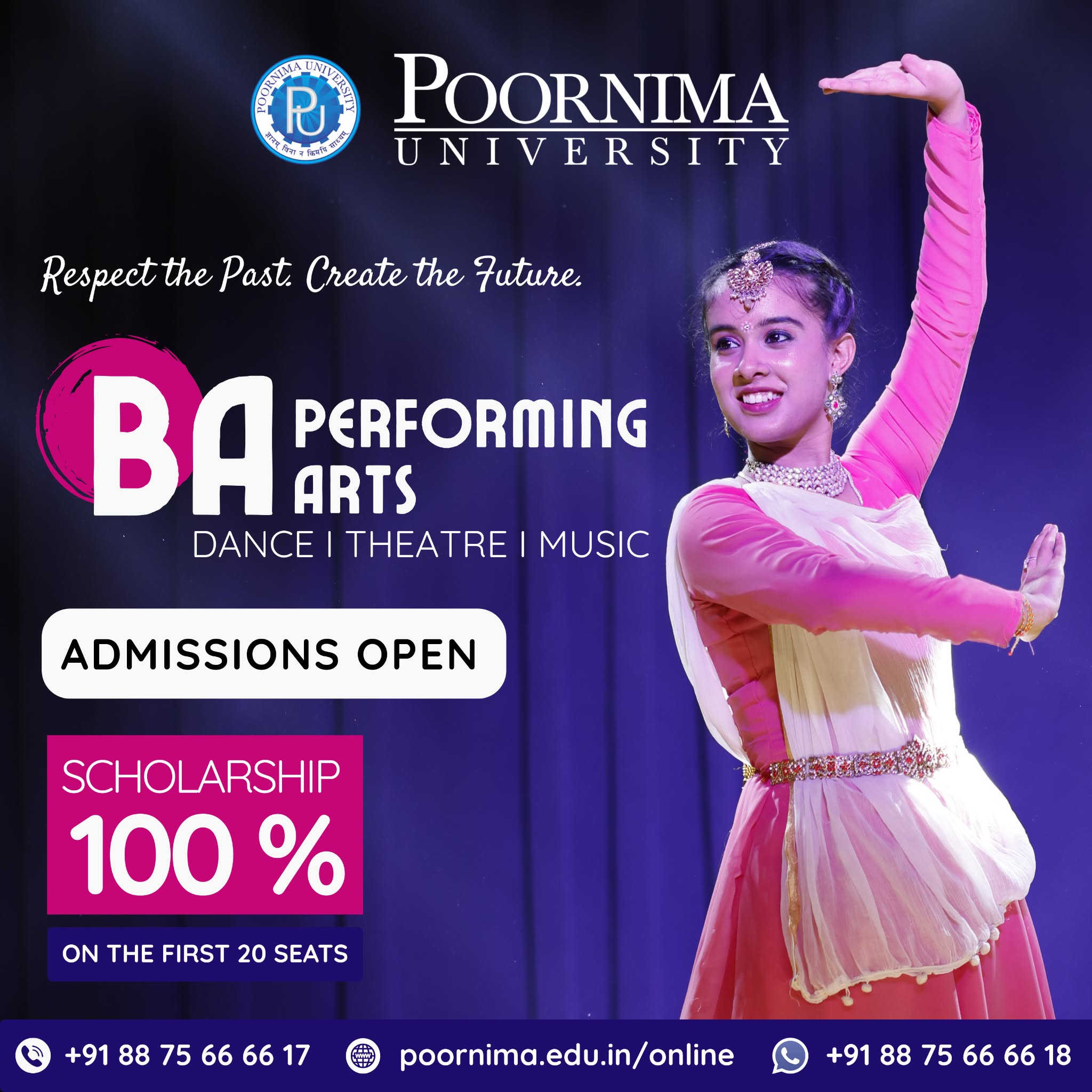 Poornima University Facebook ad
