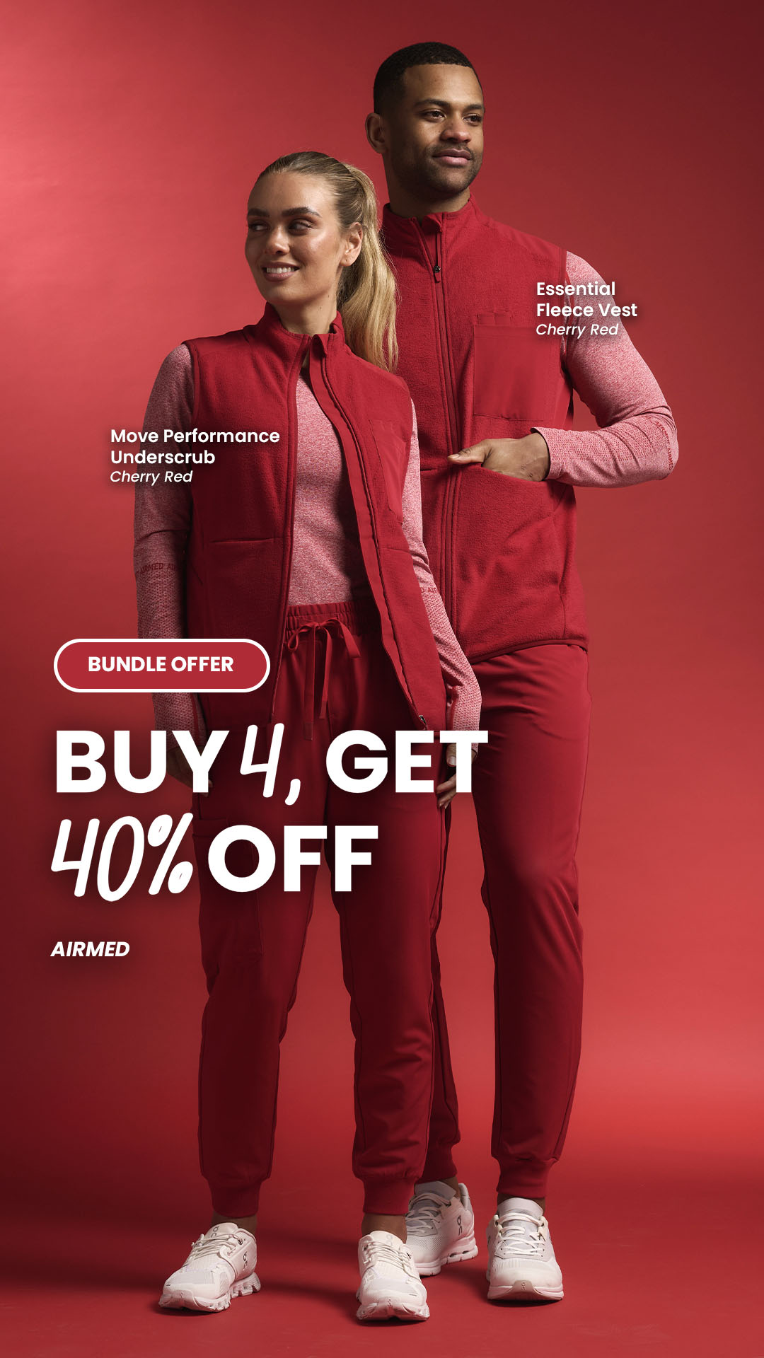 Airmed Scrubs Facebook ad