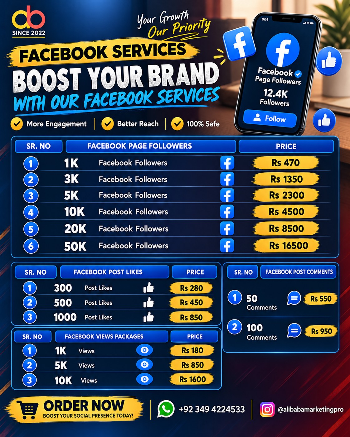 Ali Baba Marketing Pro Facebook ad: ๐๐ก๐๐ญ โ https://wa.me/+923494224533