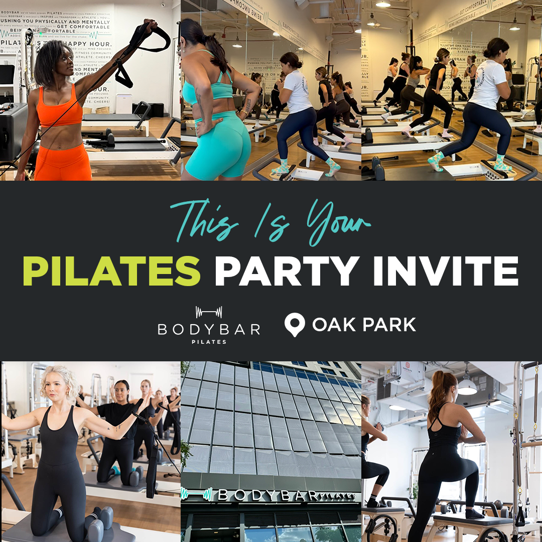 Bodybar Pilates - Oak Park Facebook ad: Step Into Something That Sticks.