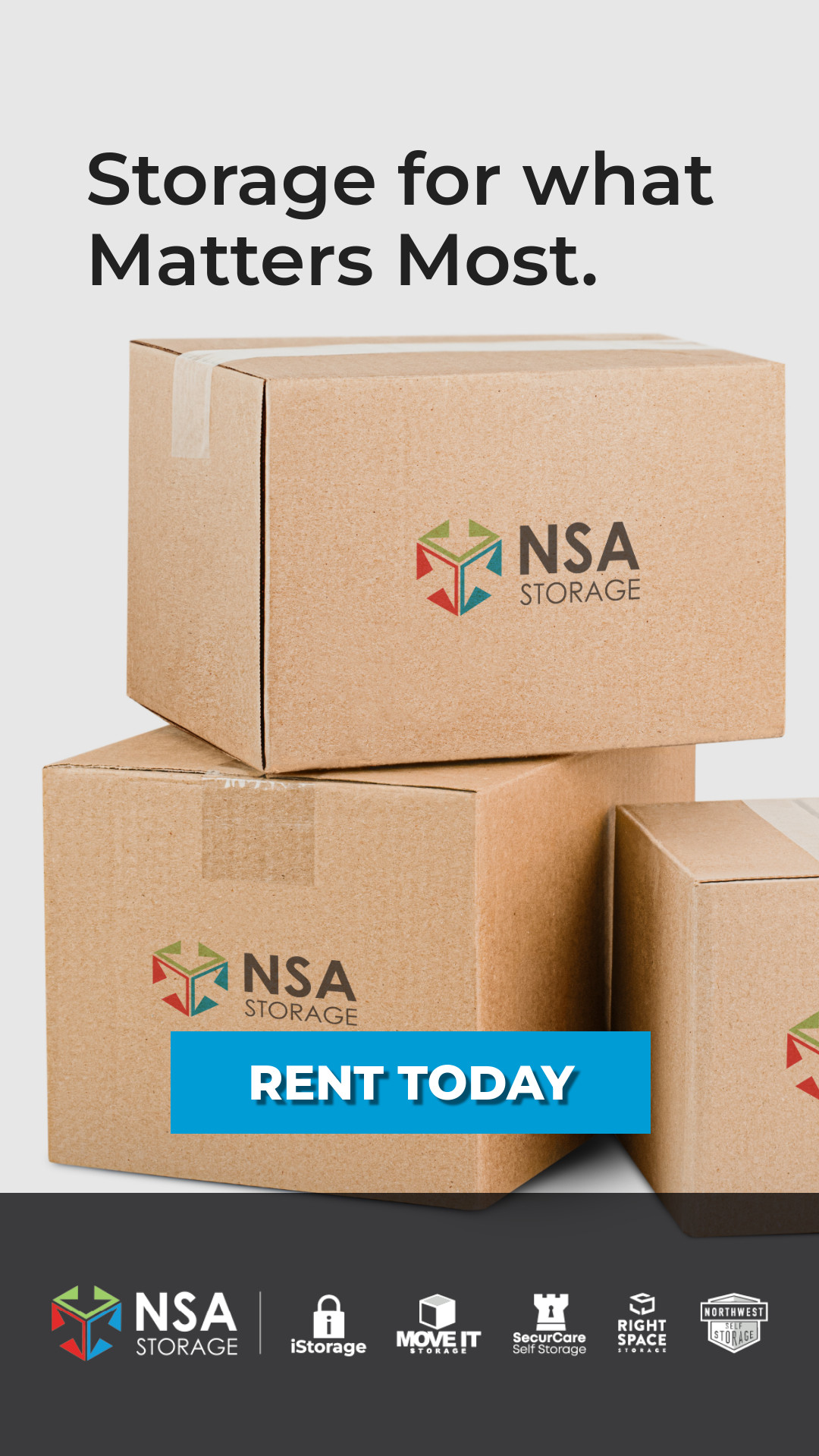 NSA Self Storage Facebook ad