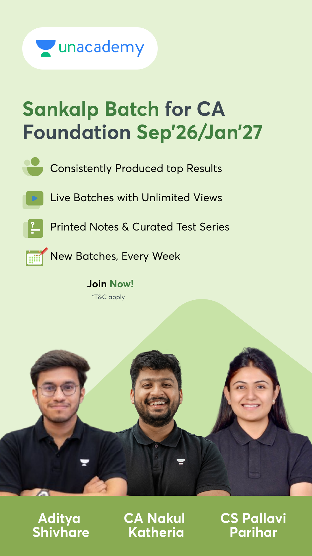 Unacademy Facebook ad