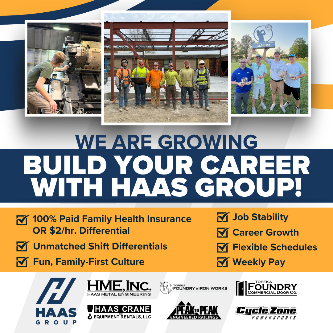 HME, Inc. Facebook ad: Haas Group is growing and we’re looking for…