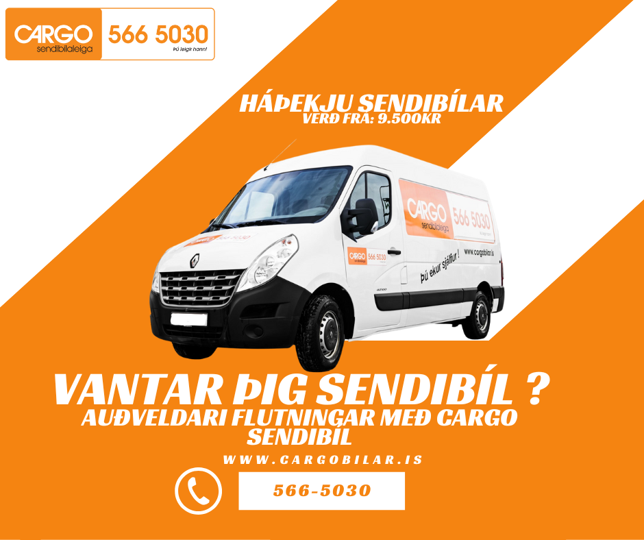 Cargo sendibílaleiga Facebook ad from Jun 6, 2025