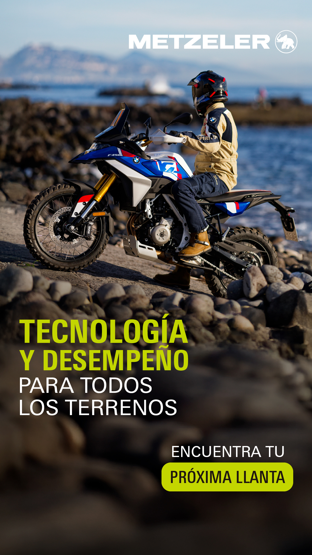 Metzeler Colombia Facebook ad from Apr 8, 2026