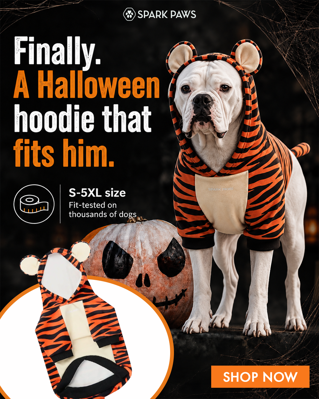 Spark Paws Facebook ad