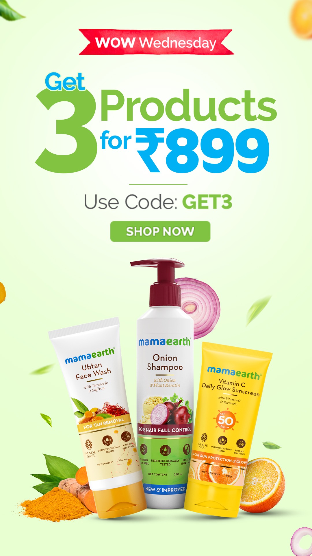 Mamaearth Facebook ad