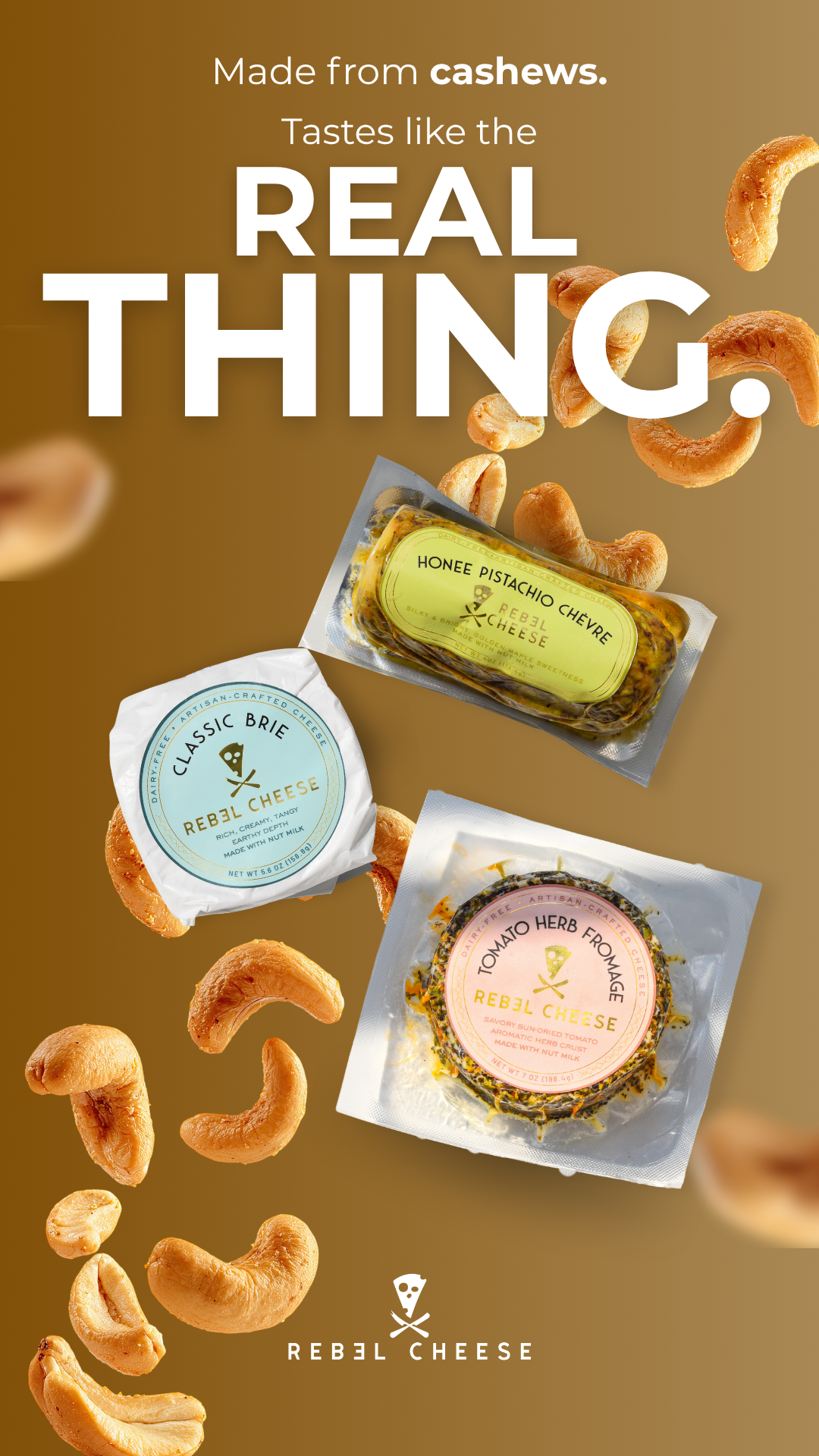Rebel Cheese Facebook ad
