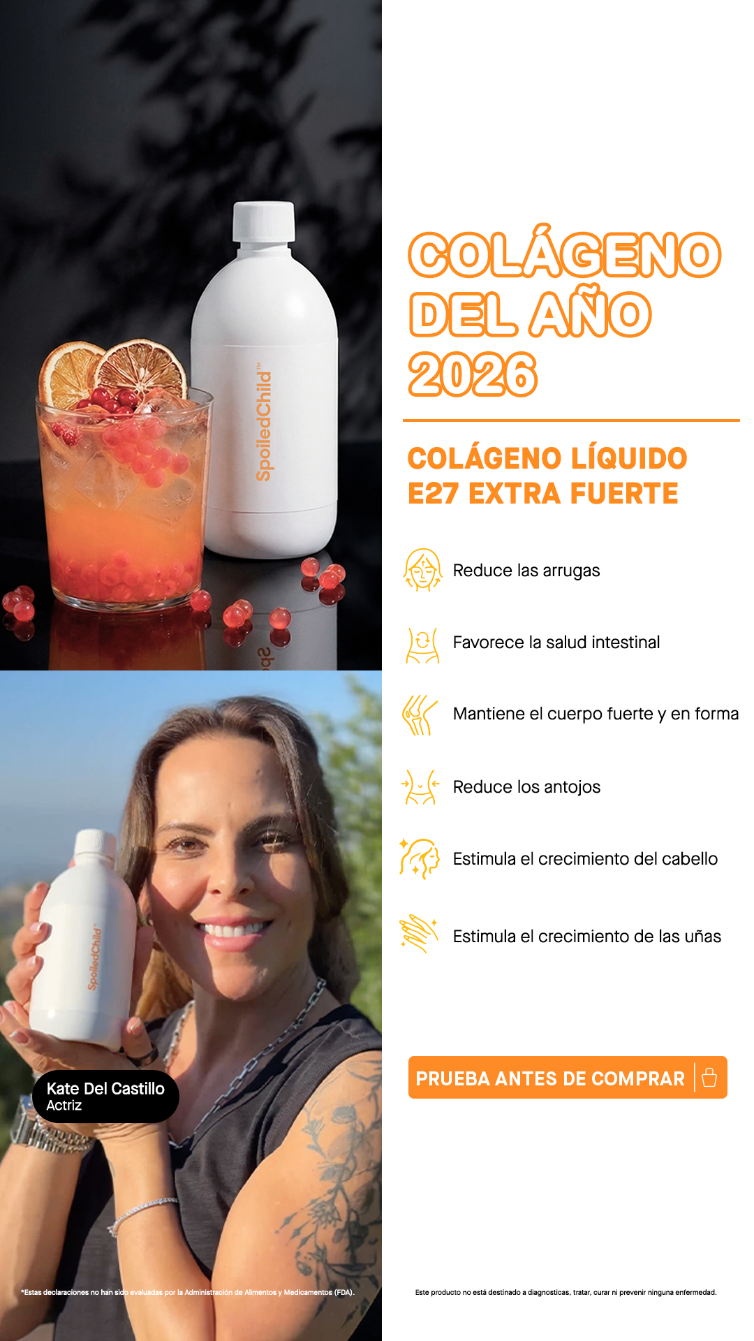 Kate Del Castillo Facebook ad