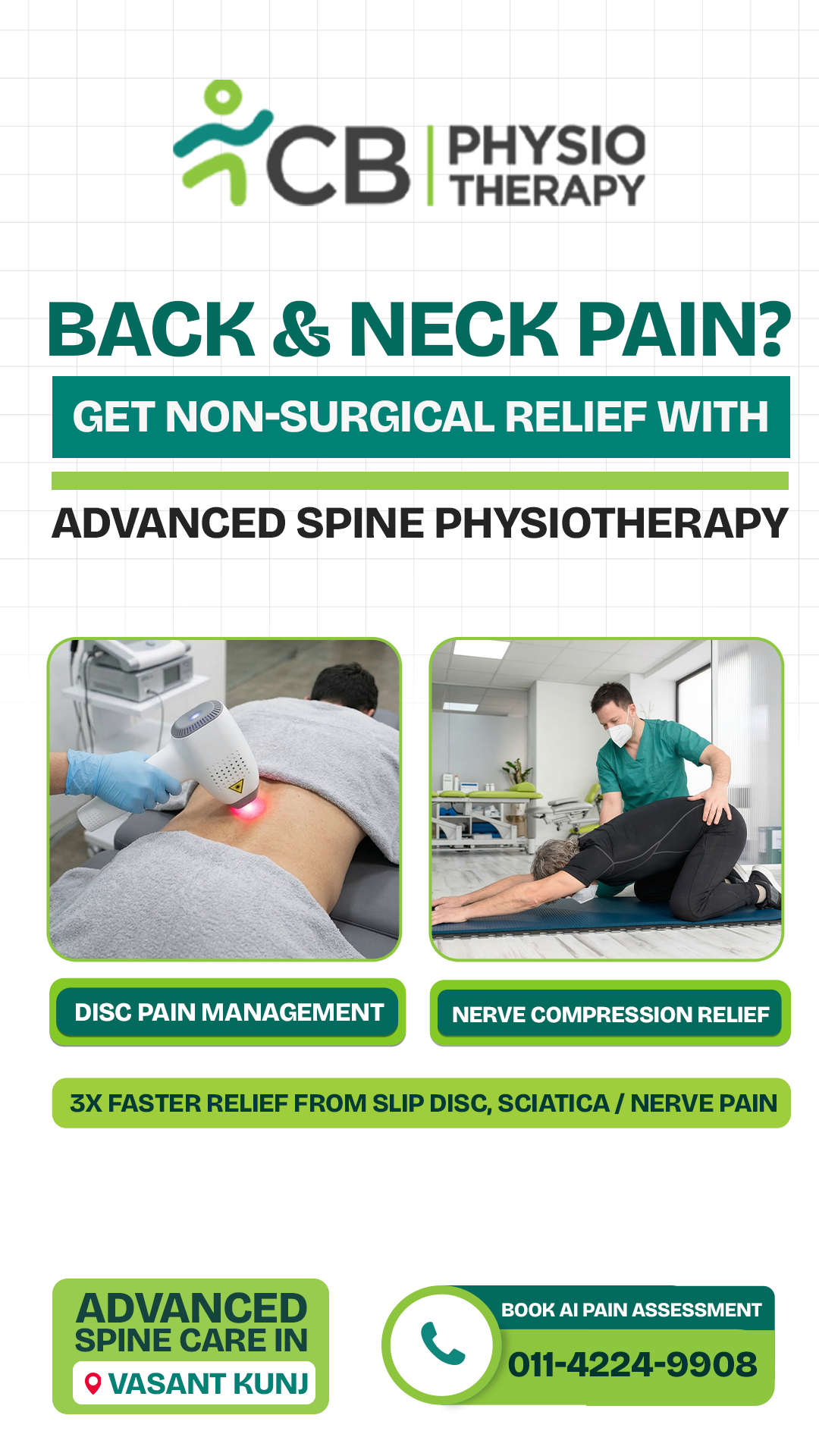 CB Physiotherapy Facebook ad from Jun 19, 2026
