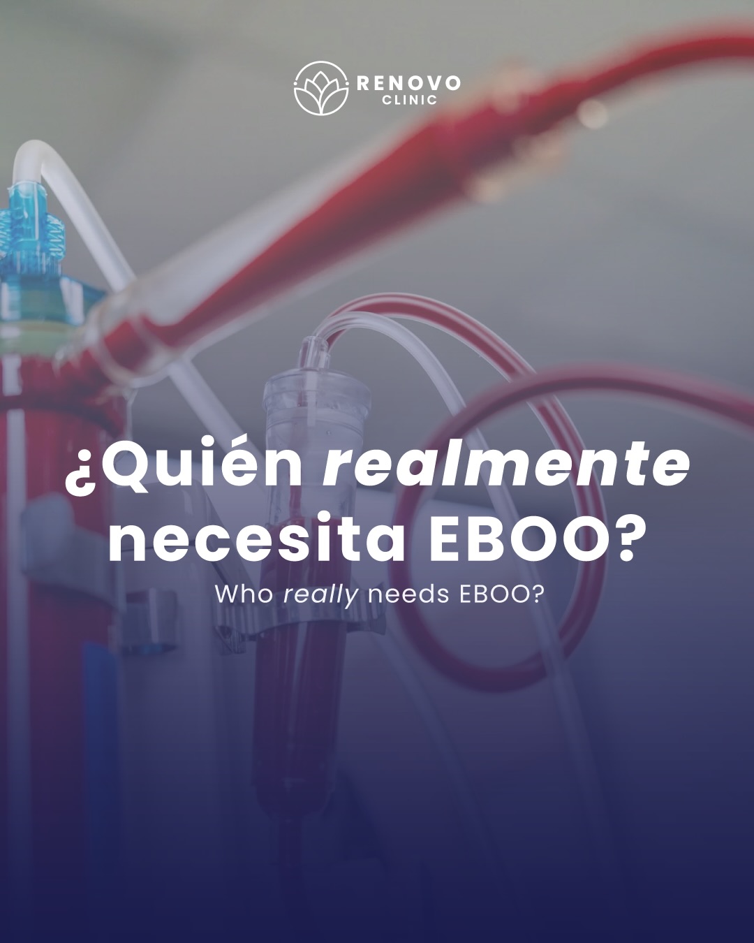 Renovo Clinic Facebook ad: ¿Has escuchado sobre la terapia EBOO?