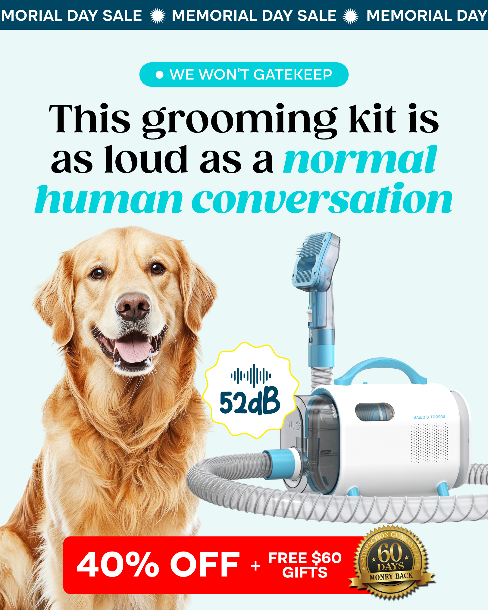 Uproot Clean Facebook ad