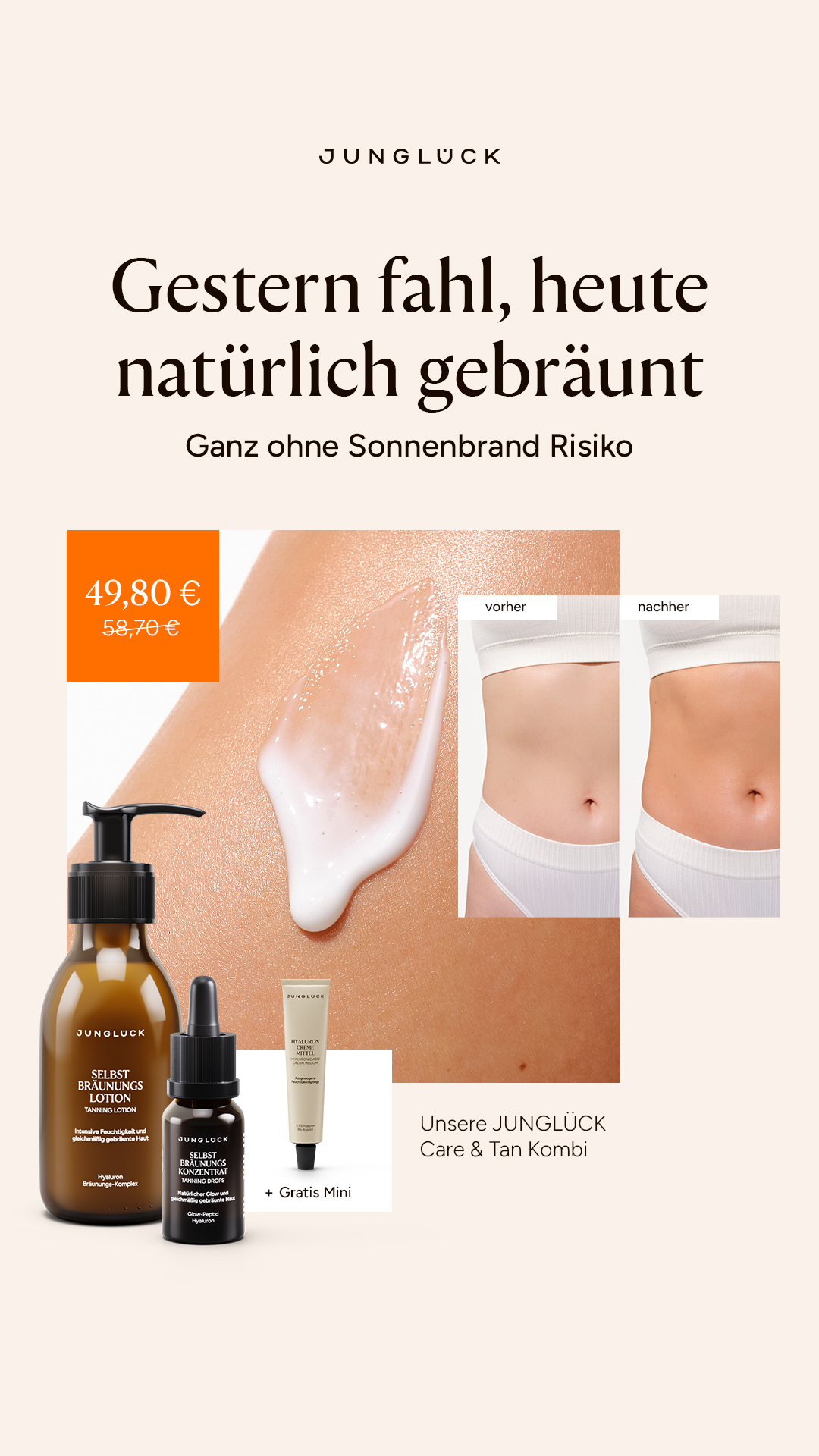 Junglück Facebook ad